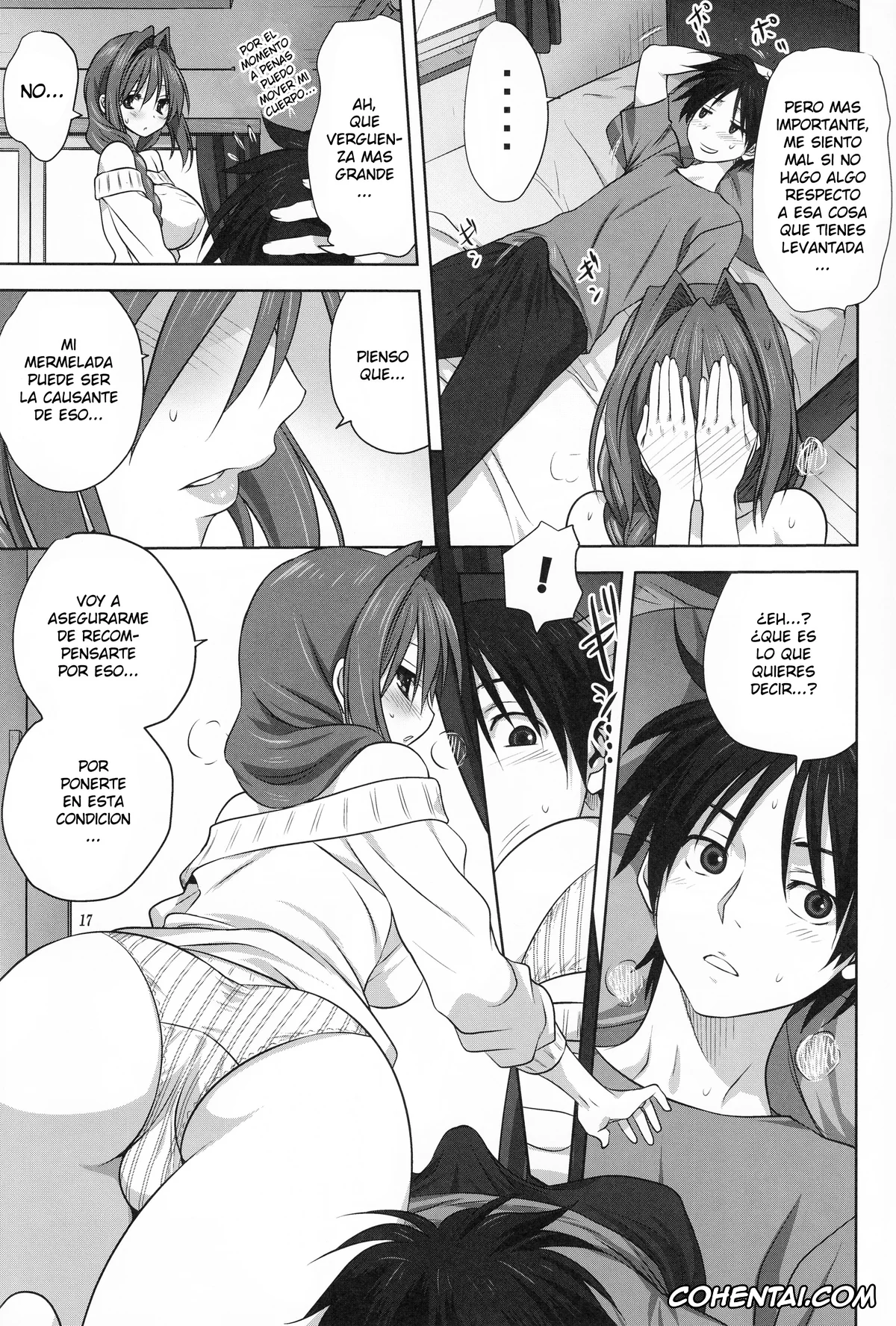 Kanon xxx, Akiko Minase xxx, Yuuichi Aizawa xxx, Akiko-san to Issho 17 (Kanon), pagina 16