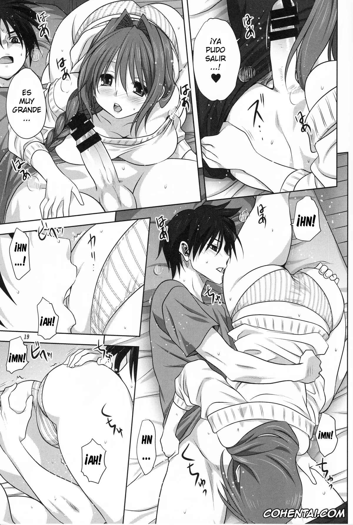 Kanon hentai, Akiko Minase hentai, Yuuichi Aizawa hentai, Akiko-san to Issho 17 (Kanon), pagina 18