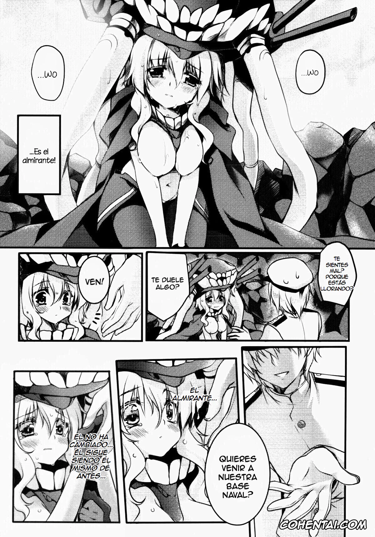 Kantai Collection -KanColle- hentai, Teitoku hentai, Wo-Class hentai, Sa.yo.na.ra – Shinkai no Ningyohime (Kantai Collection -KanColle-), pagina 9