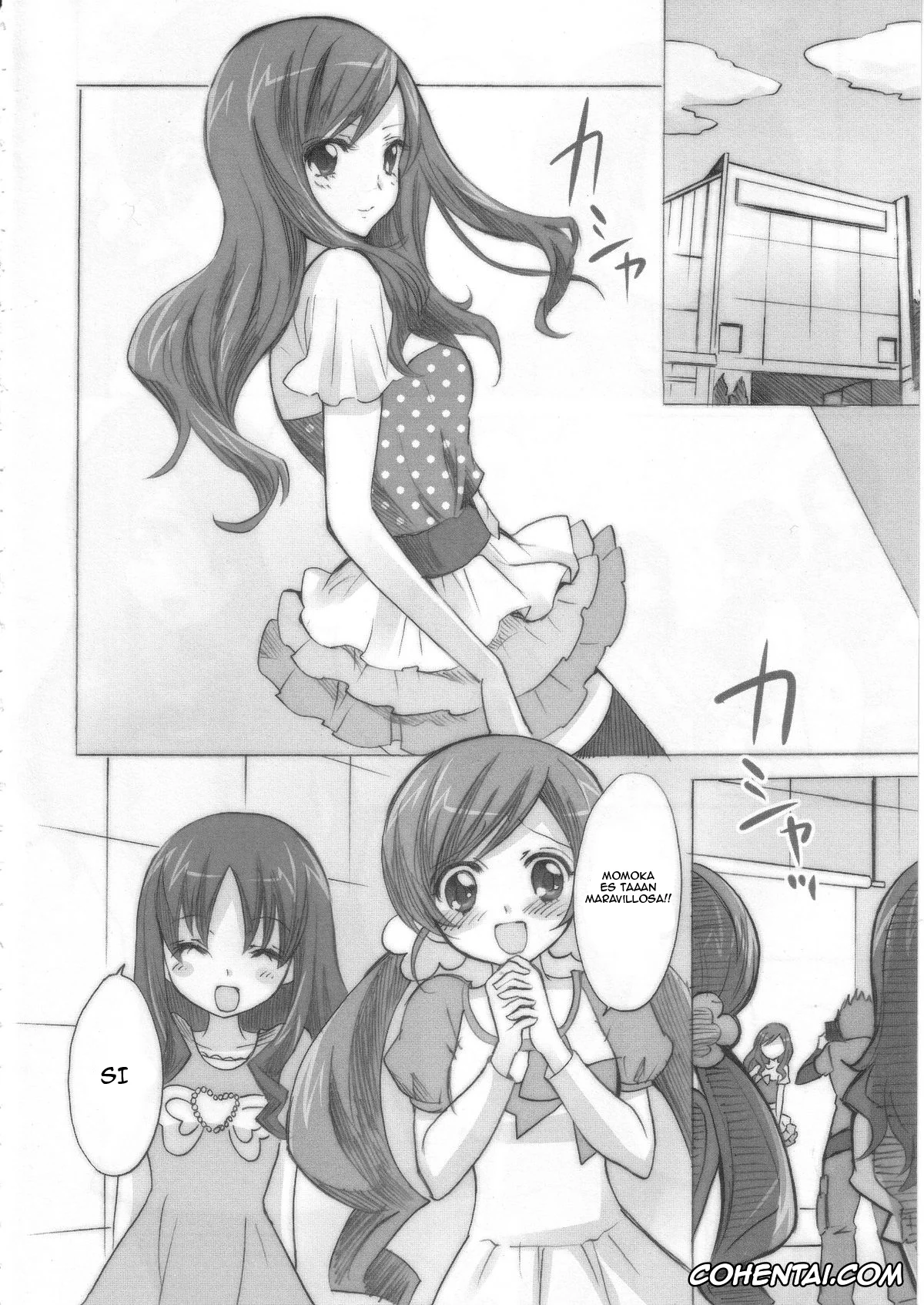 HeartCatch Precure! hentai, Cure Blossom | Tsubomi Hanasaki hentai, Cure Marine | Erika Kurumi hentai, Momoka Kurumi hentai, pink saturn (HeartCatch Precure!), pagina 3