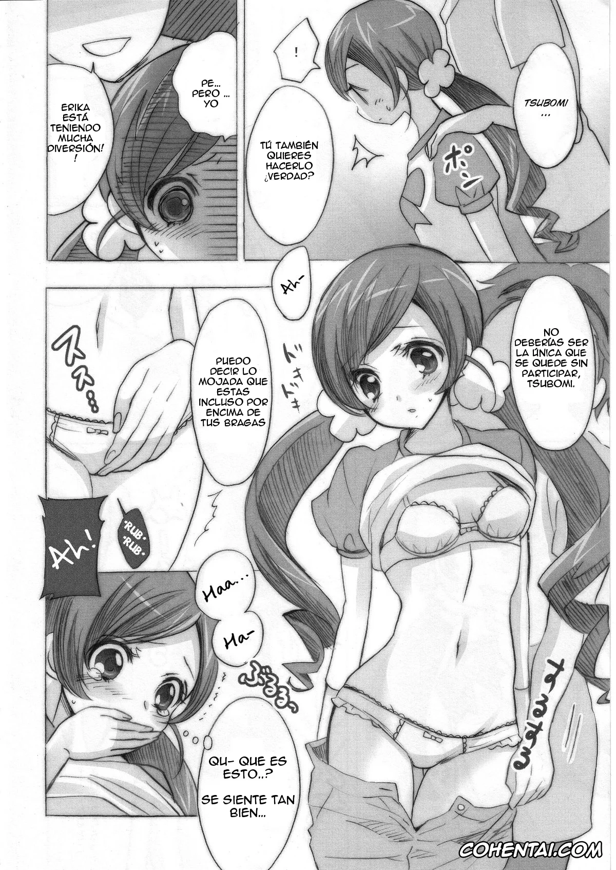 HeartCatch Precure! hentai, Cure Blossom | Tsubomi Hanasaki hentai, Cure Marine | Erika Kurumi hentai, Momoka Kurumi hentai, pink saturn (HeartCatch Precure!), pagina 9