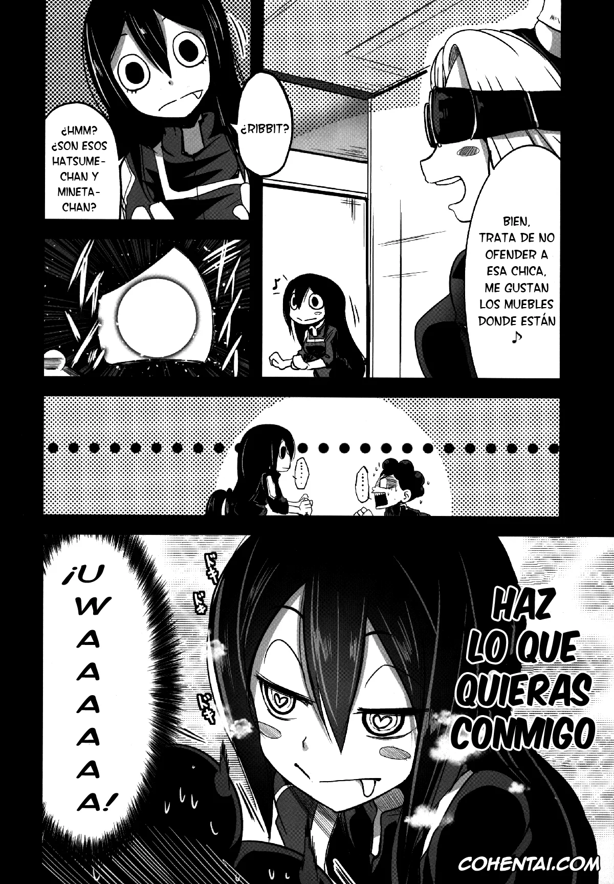 My Hero Academia | Boku No Hero Academia porno, Momo Yaoyorozu porno, Tsuyu Asui porno, Yaoyoroppai to Kerokero (Boku no Hero Academia), pagina 8