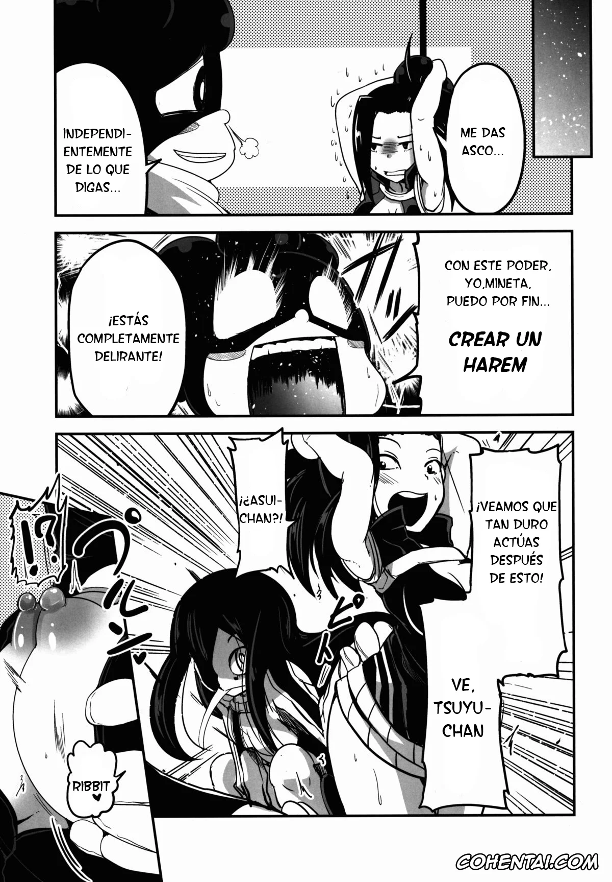 My Hero Academia | Boku No Hero Academia hentai, Momo Yaoyorozu hentai, Tsuyu Asui hentai, Yaoyoroppai to Kerokero (Boku no Hero Academia), pagina 9
