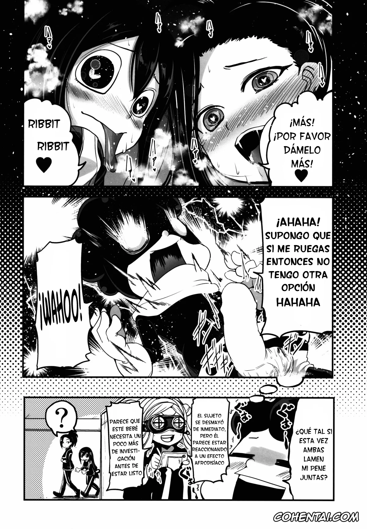 My Hero Academia | Boku No Hero Academia porno, Momo Yaoyorozu porno, Tsuyu Asui porno, Yaoyoroppai to Kerokero (Boku no Hero Academia), pagina 20