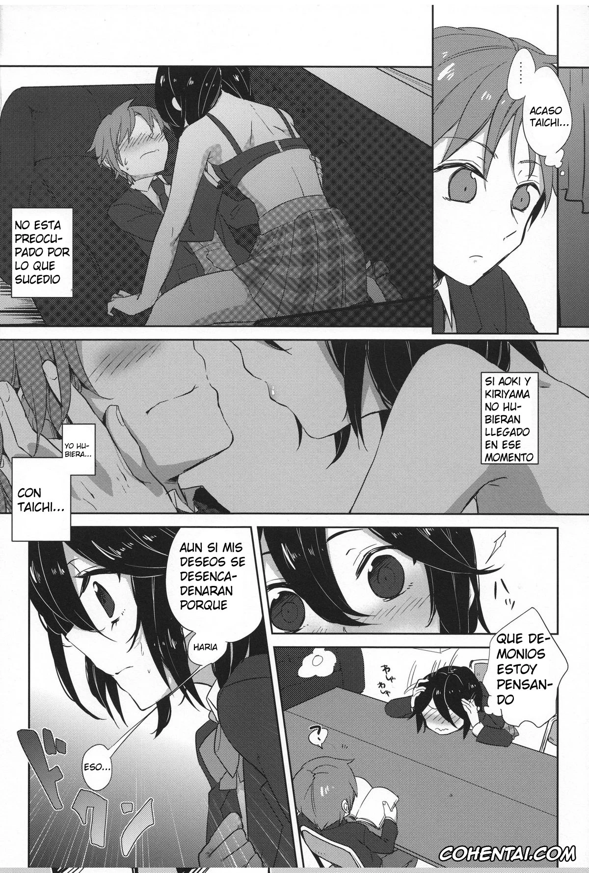 Kokoro Connect hentai, Himeko Inaba hentai, Taichi Yaegashi hentai, Himeko Random (Kokoro Connect), pagina 3