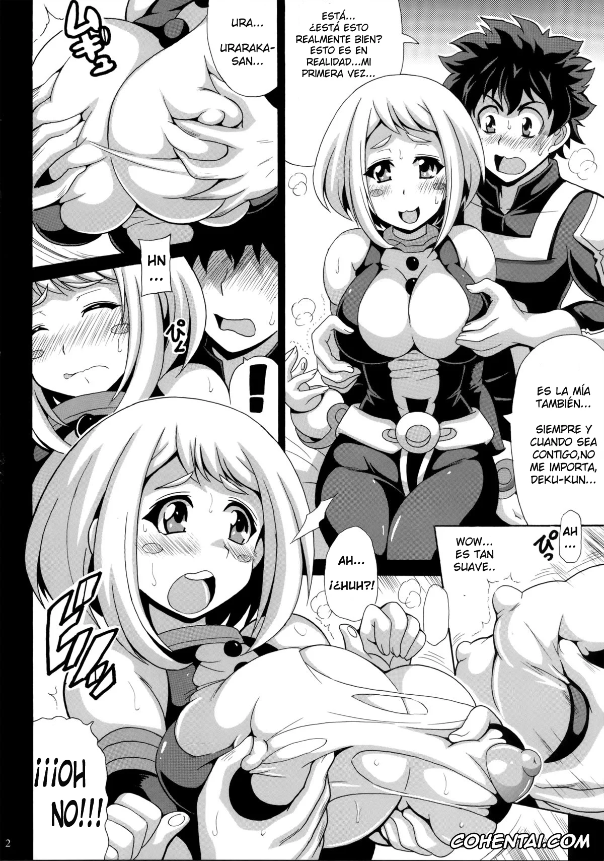 My Hero Academia | Boku No Hero Academia hentai, Izuku Midoriya hentai, Ochako Uraraka hentai, Deku no H☆ERO Academia (Boku no Hero Academia), pagina 3
