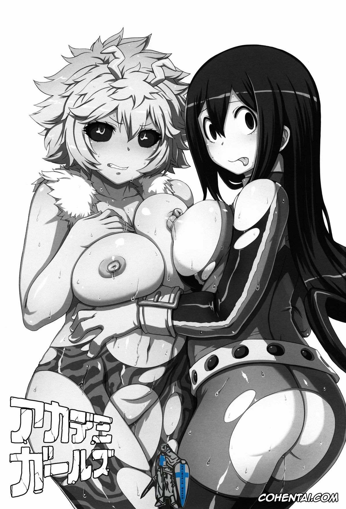 My Hero Academia | Boku No Hero Academia hentai, Mina Ashido hentai, Tsuyu Asui hentai, Academi Girls (Boku no Hero Academia), pagina 3