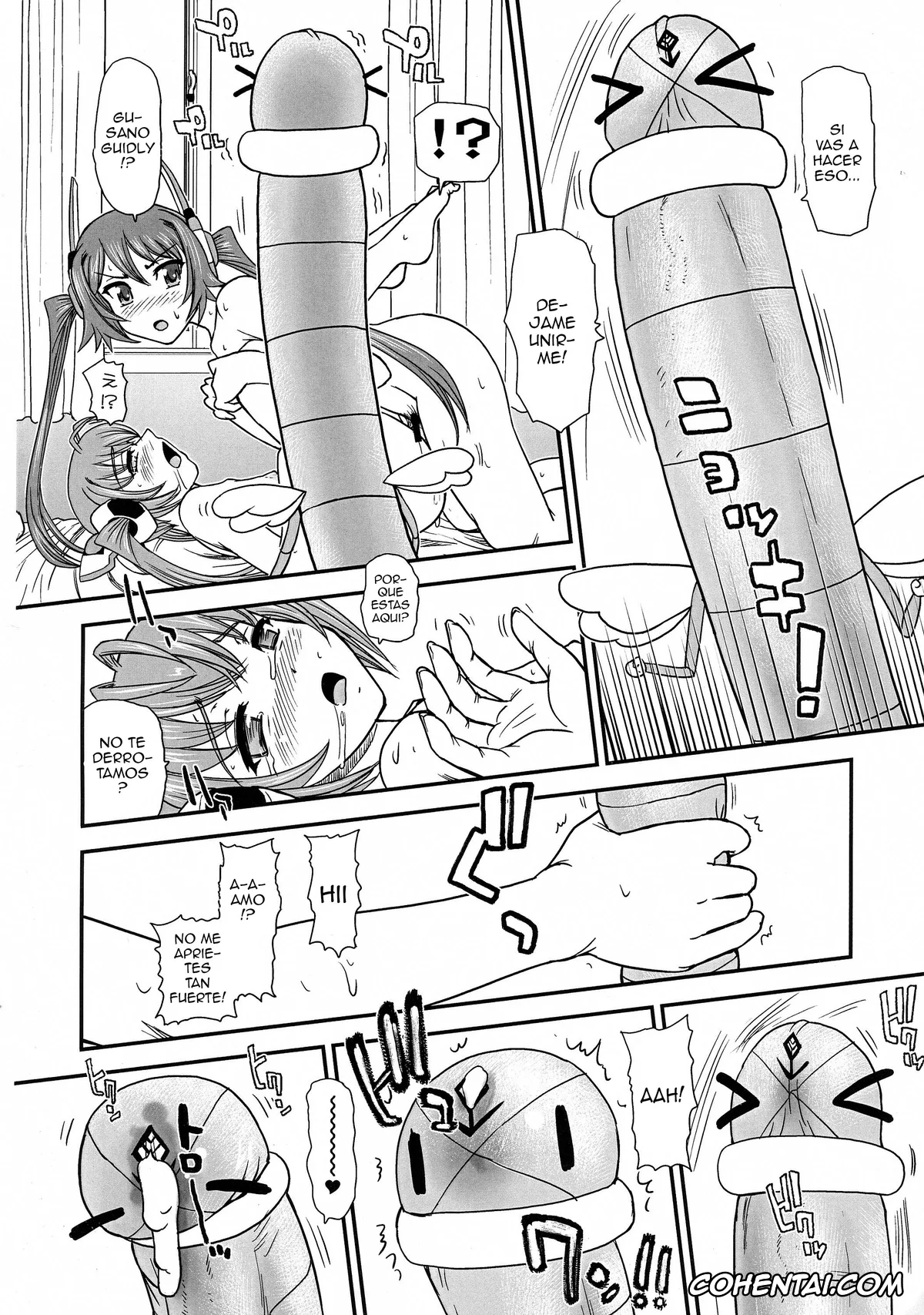 Ore Twintail Ni Narimasu. | Gonna Be The Twin-tails xxx, Tail Blue | Aika Tsube xxx, Tail Red | Souji Mitsuka xxx, Tail Yellow | Erina Shindou xxx, Tsuitails 2 Red-tan Morning Call (Ore, Twintail ni Narimasu.), pagina 16
