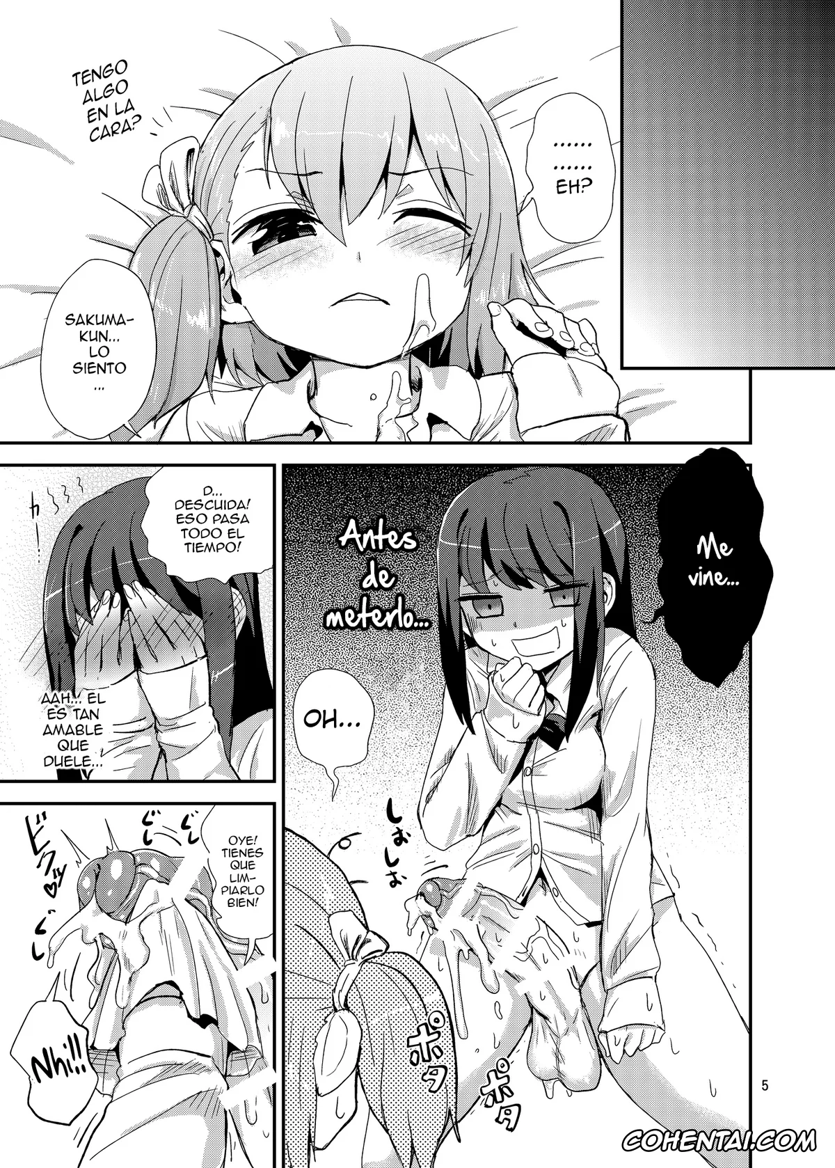 Original porno, Hayasugi! Futanari Kanojo, pagina 5