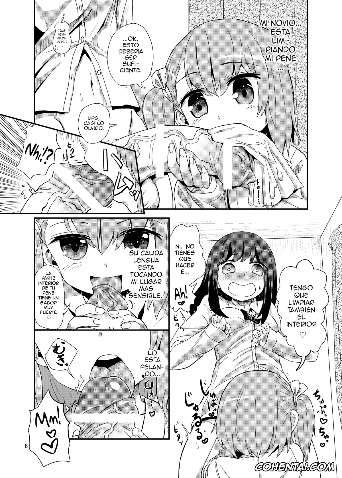 Original hentai, Hayasugi! Futanari Kanojo, pagina 6