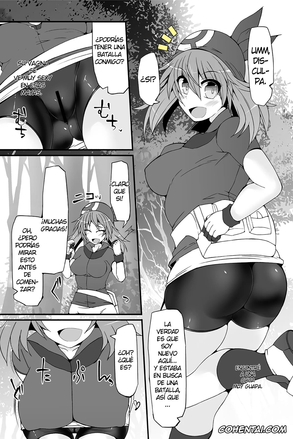 Pokemon | Pocket Monsters xxx, May xxx, Pokémon Trainer Haruka Kyousei Saimin Battle (Pokémon), pagina 4