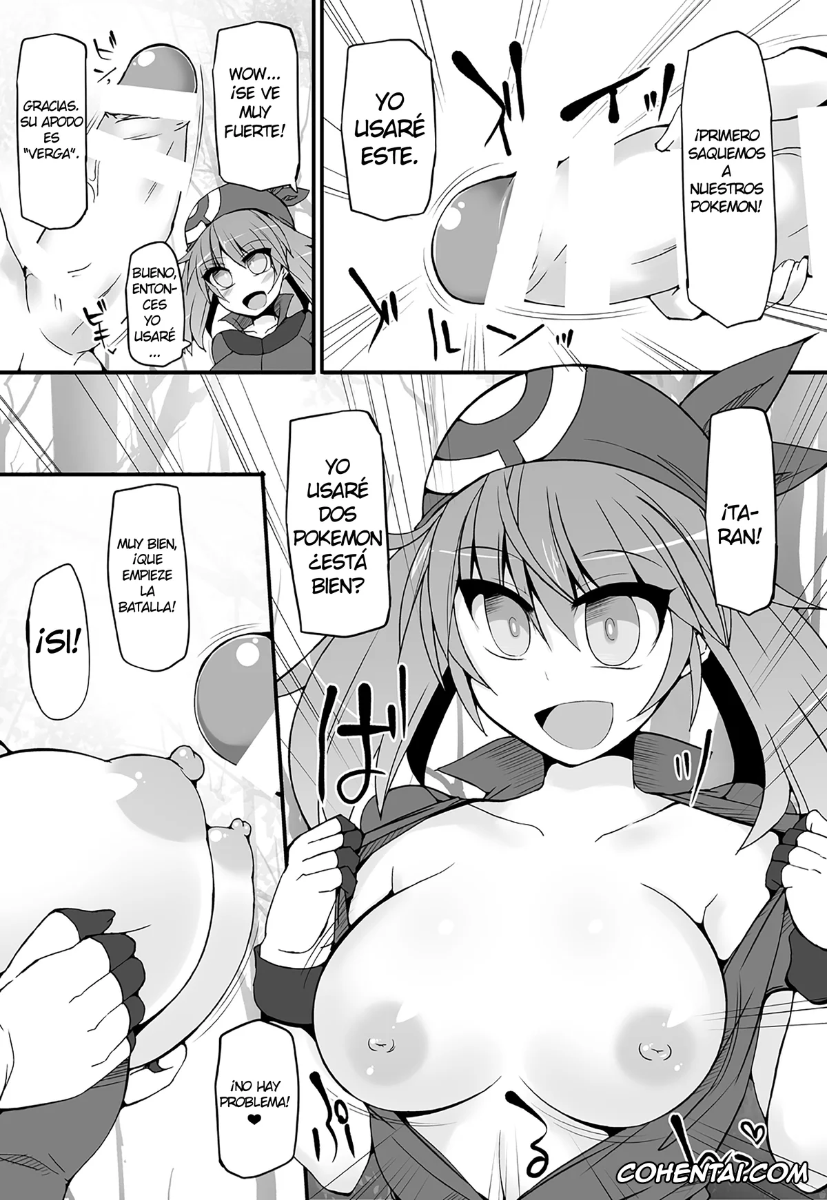 Pokemon | Pocket Monsters hentai, May hentai, Pokémon Trainer Haruka Kyousei Saimin Battle (Pokémon), pagina 6
