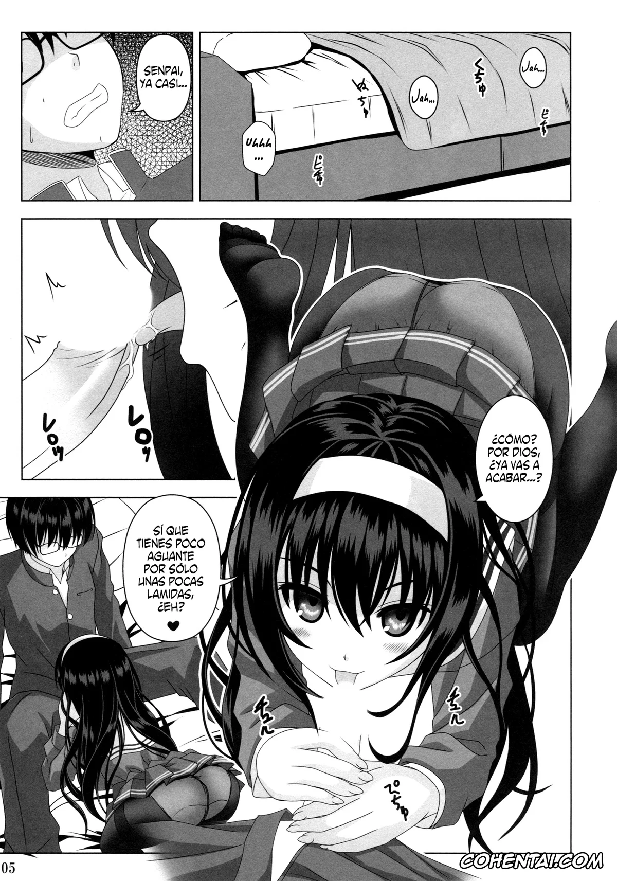 Saenai Heroine no Sodatekata porno, Utaha Kasumigaoka porno, Poetry feather (Saenai Heroine no Sodatekata), pagina 5