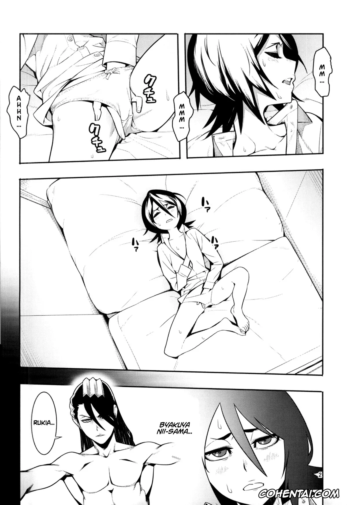 Bleach porno, Byakuya Kuchiki porno, Ichigo Kurosaki porno, Rukia Kuchiki porno, RUKIA’S ROOM (Bleach), pagina 2