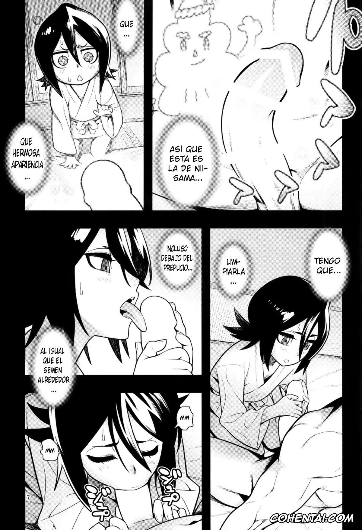 Bleach xxx, Byakuya Kuchiki xxx, Ichigo Kurosaki xxx, Rukia Kuchiki xxx, RUKIA’S ROOM (Bleach), pagina 7