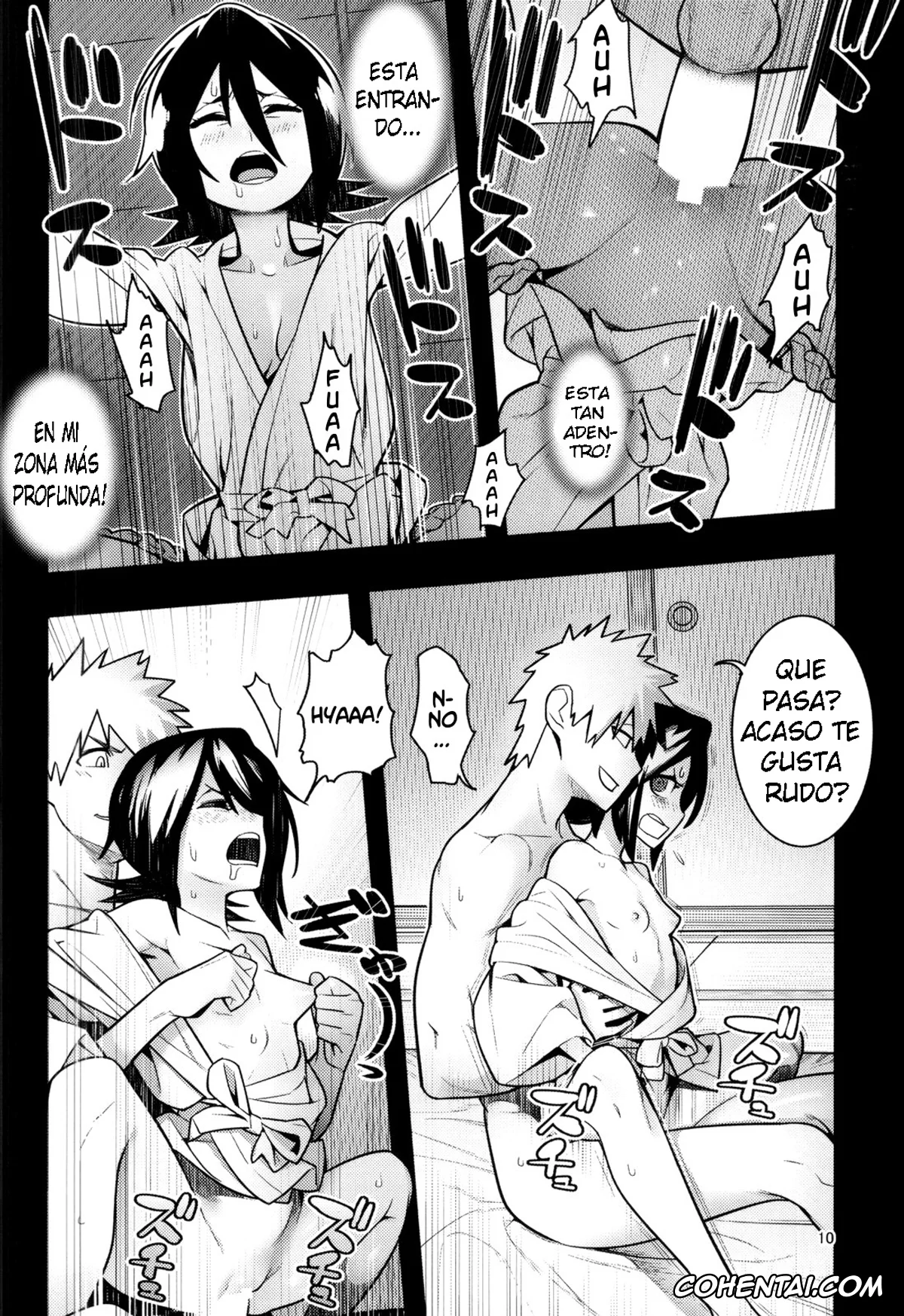 Bleach xxx, Byakuya Kuchiki xxx, Ichigo Kurosaki xxx, Rukia Kuchiki xxx, RUKIA’S ROOM (Bleach), pagina 10