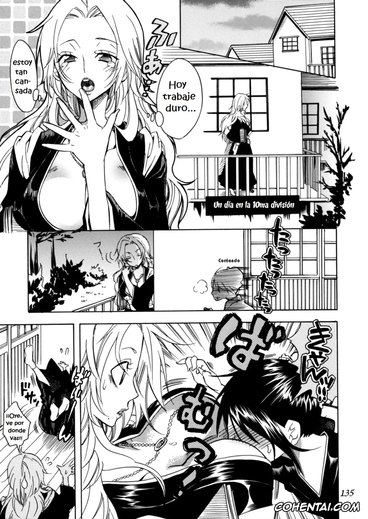 Bleach xxx, Orihime Inoue xxx, Rangiku Matsumoto xxx, Toushirou Hitsugaya xxx, Happy Holiday (Rangiku Soushuuhen) (Bleach), pagina 10