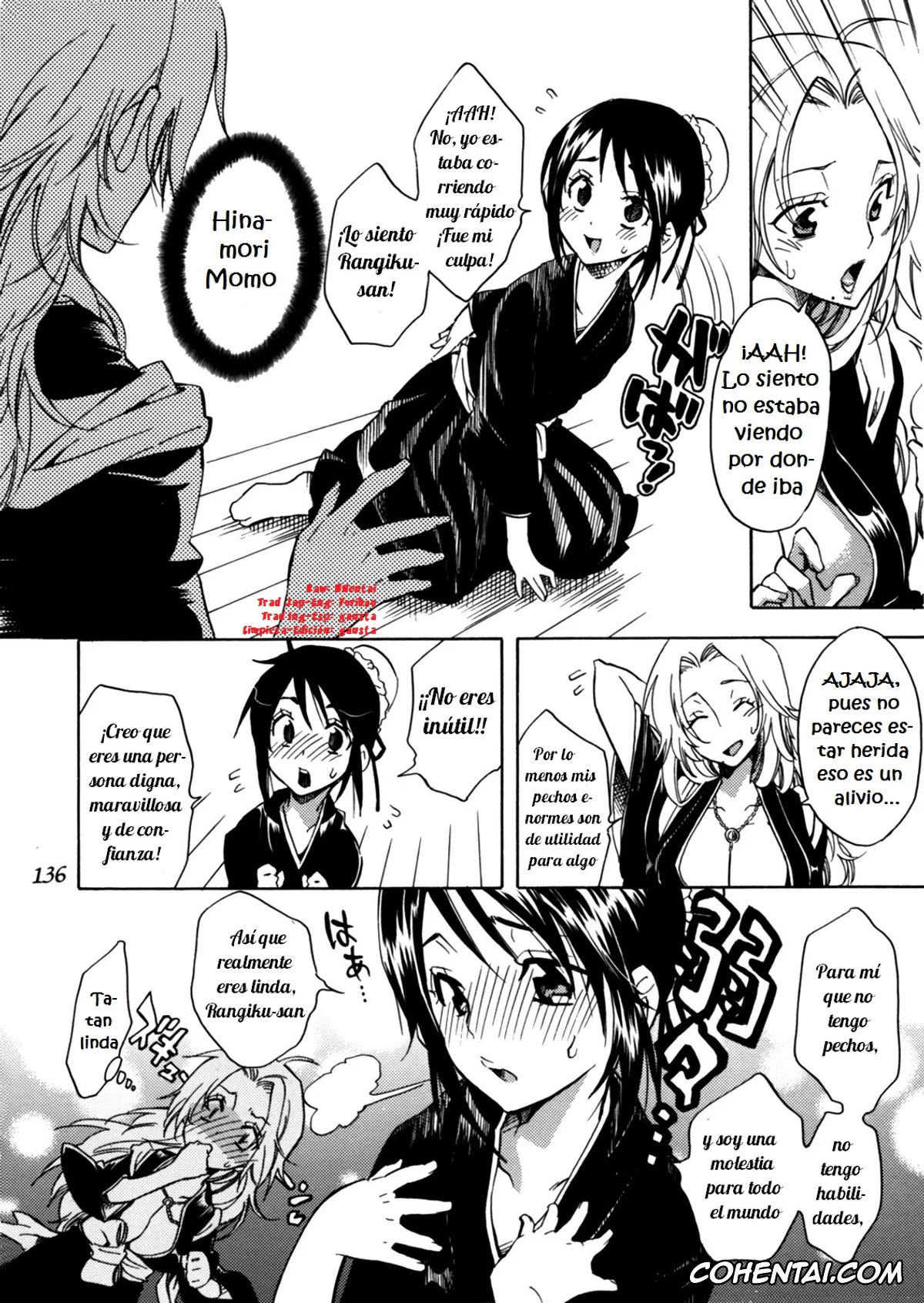 Bleach porno, Orihime Inoue porno, Rangiku Matsumoto porno, Toushirou Hitsugaya porno, Happy Holiday (Rangiku Soushuuhen) (Bleach), pagina 11