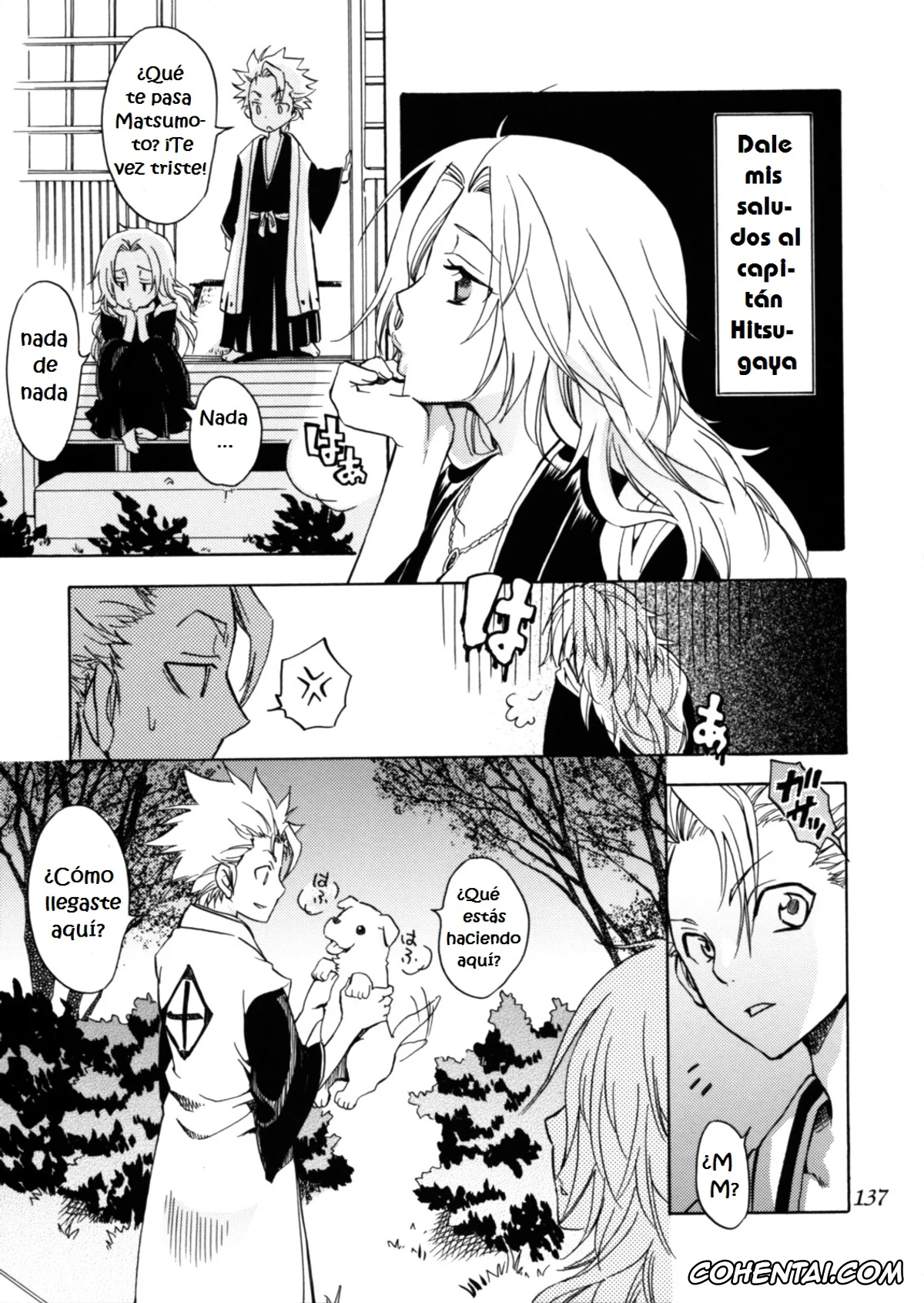Bleach hentai, Orihime Inoue hentai, Rangiku Matsumoto hentai, Toushirou Hitsugaya hentai, Happy Holiday (Rangiku Soushuuhen) (Bleach), pagina 12