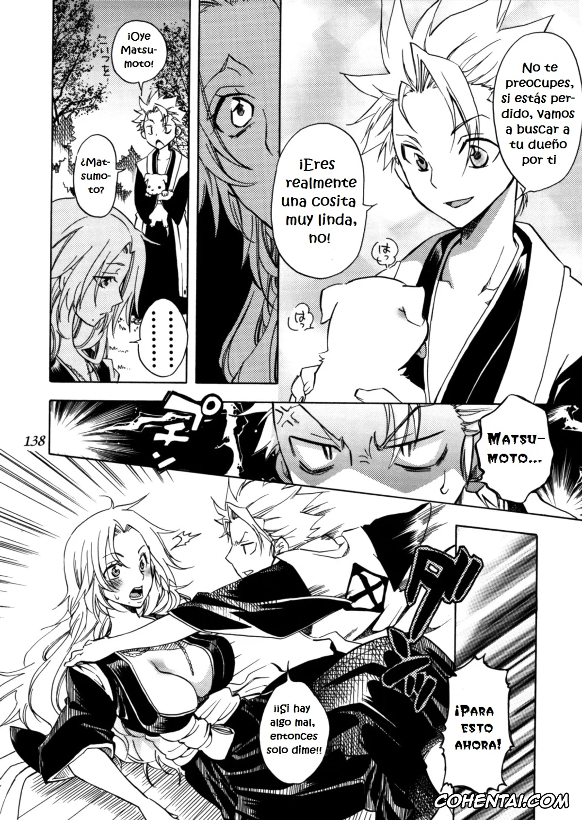 Bleach xxx, Orihime Inoue xxx, Rangiku Matsumoto xxx, Toushirou Hitsugaya xxx, Happy Holiday (Rangiku Soushuuhen) (Bleach), pagina 13
