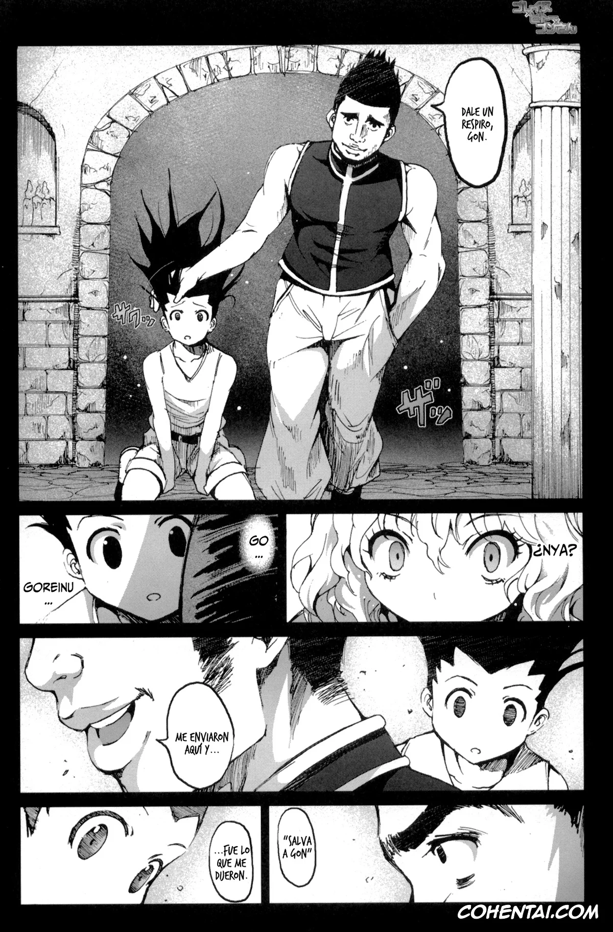HUNTER x HUNTER hentai, Gon Freecss hentai, Goreinu hentai, Nefelpitou hentai, Goreinu x Pitou x Gon-san (HUNTER x HUNTER), pagina 3