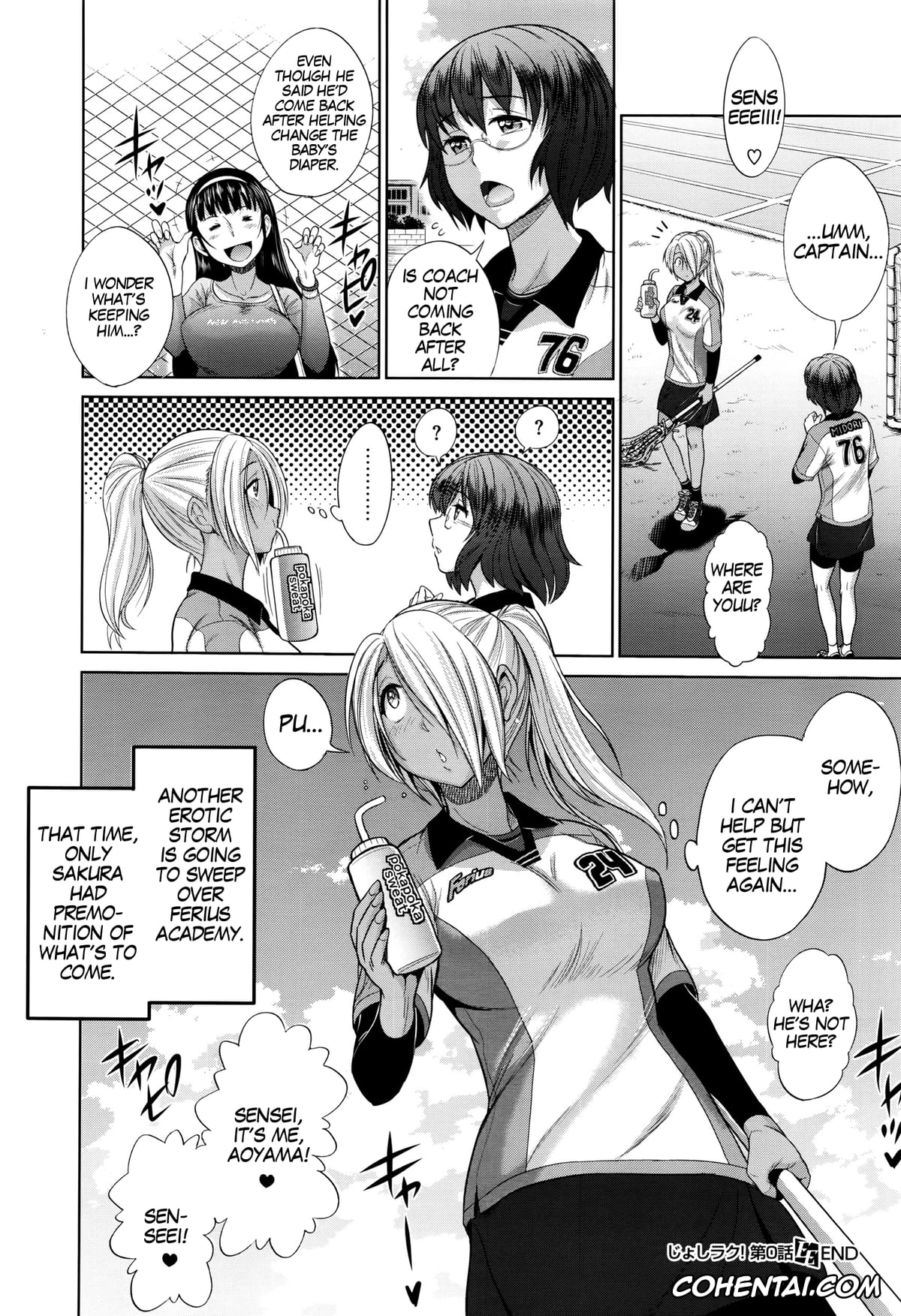 Revistas hentai, COMIC ExE hentai, Joshi Lacu! – Girls Lacrosse Club ~2 Years Later~ Ch. 0 (COMIC ExE 01), pagina 36