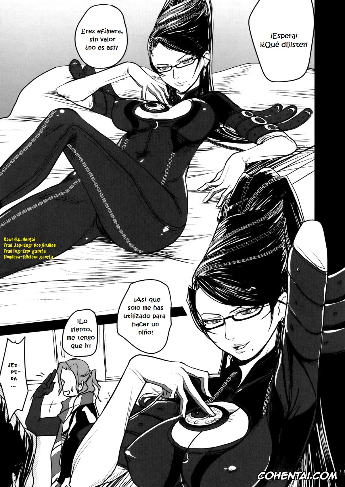 Bayonetta xxx, Bayonetta xxx, Luka Redgrave xxx, KETSU! MEGATON BY (Bayonetta), pagina 4