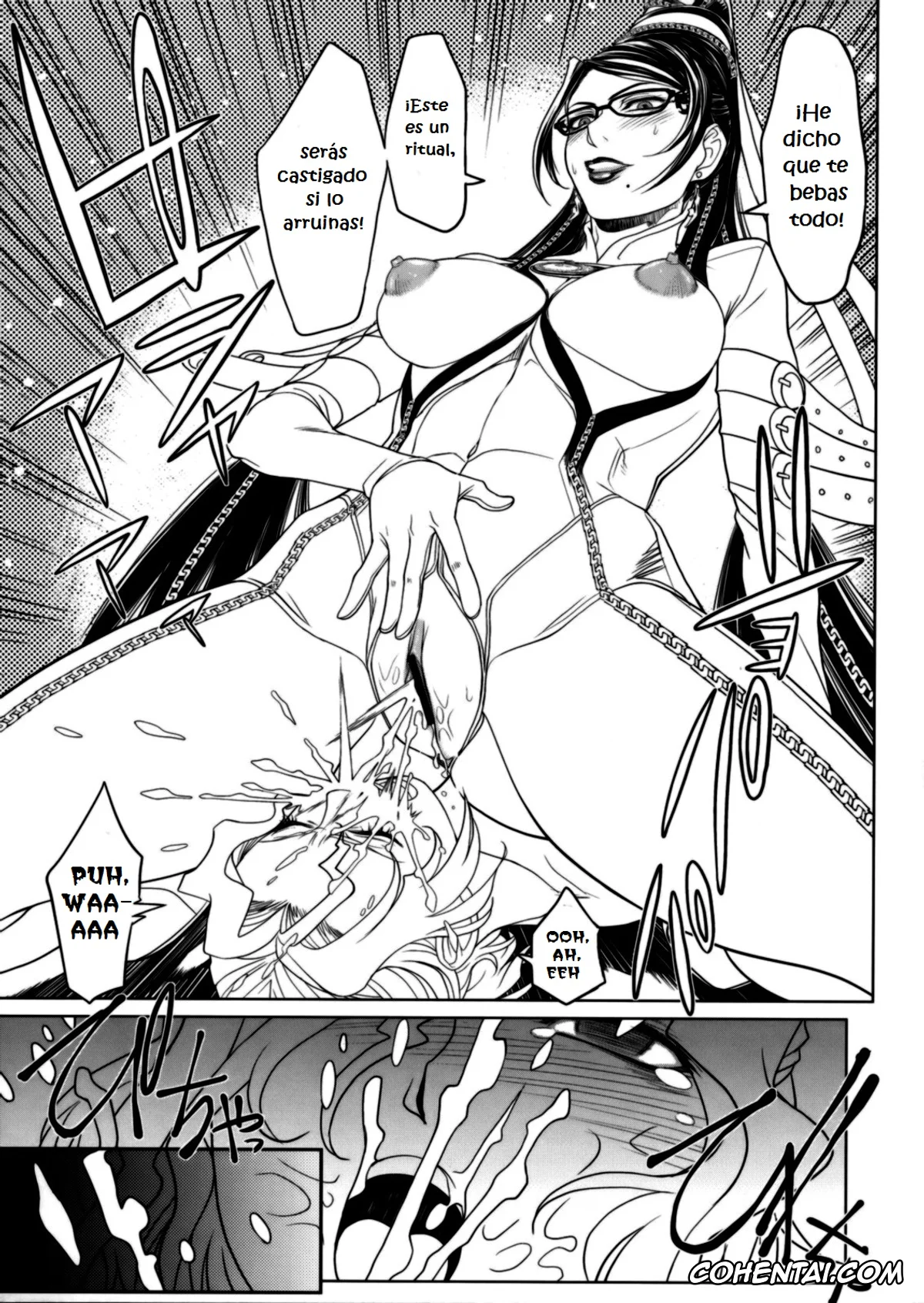 Bayonetta porno, Bayonetta porno, Luka Redgrave porno, KETSU! MEGATON BY (Bayonetta), pagina 29