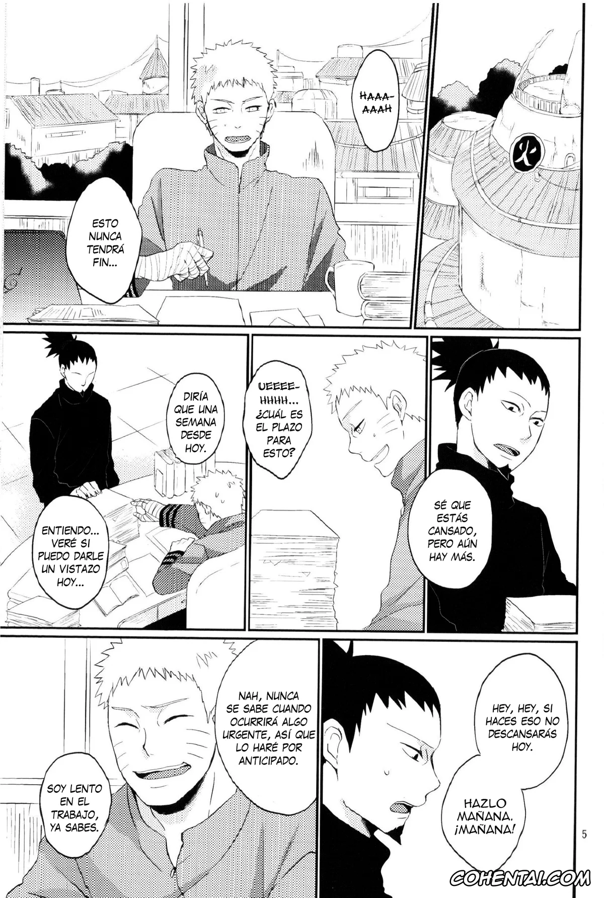 NARUTO xxx, Hinata Hyuga xxx, Naruto Uzumaki xxx, Fujin no Oshigoto. (NARUTO), pagina 4