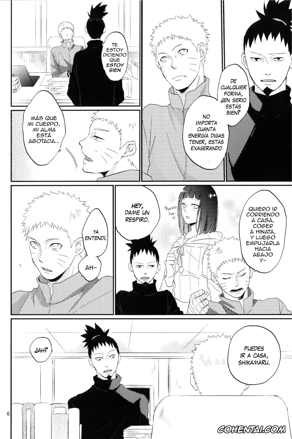 NARUTO porno, Hinata Hyuga porno, Naruto Uzumaki porno, Fujin no Oshigoto. (NARUTO), pagina 5