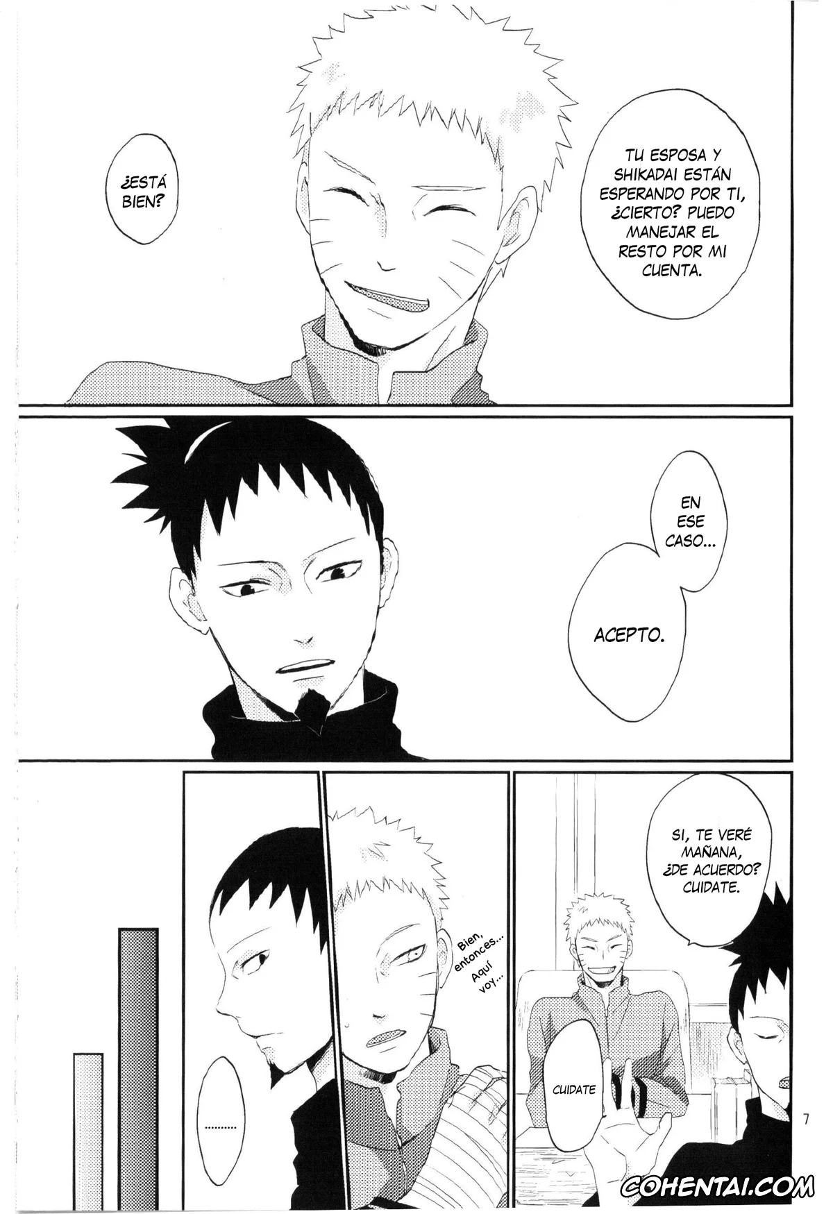 NARUTO hentai, Hinata Hyuga hentai, Naruto Uzumaki hentai, Fujin no Oshigoto. (NARUTO), pagina 6
