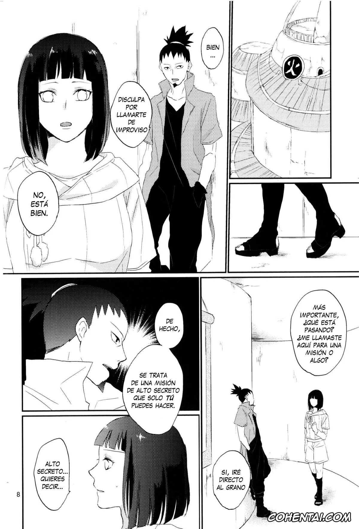 NARUTO xxx, Hinata Hyuga xxx, Naruto Uzumaki xxx, Fujin no Oshigoto. (NARUTO), pagina 7