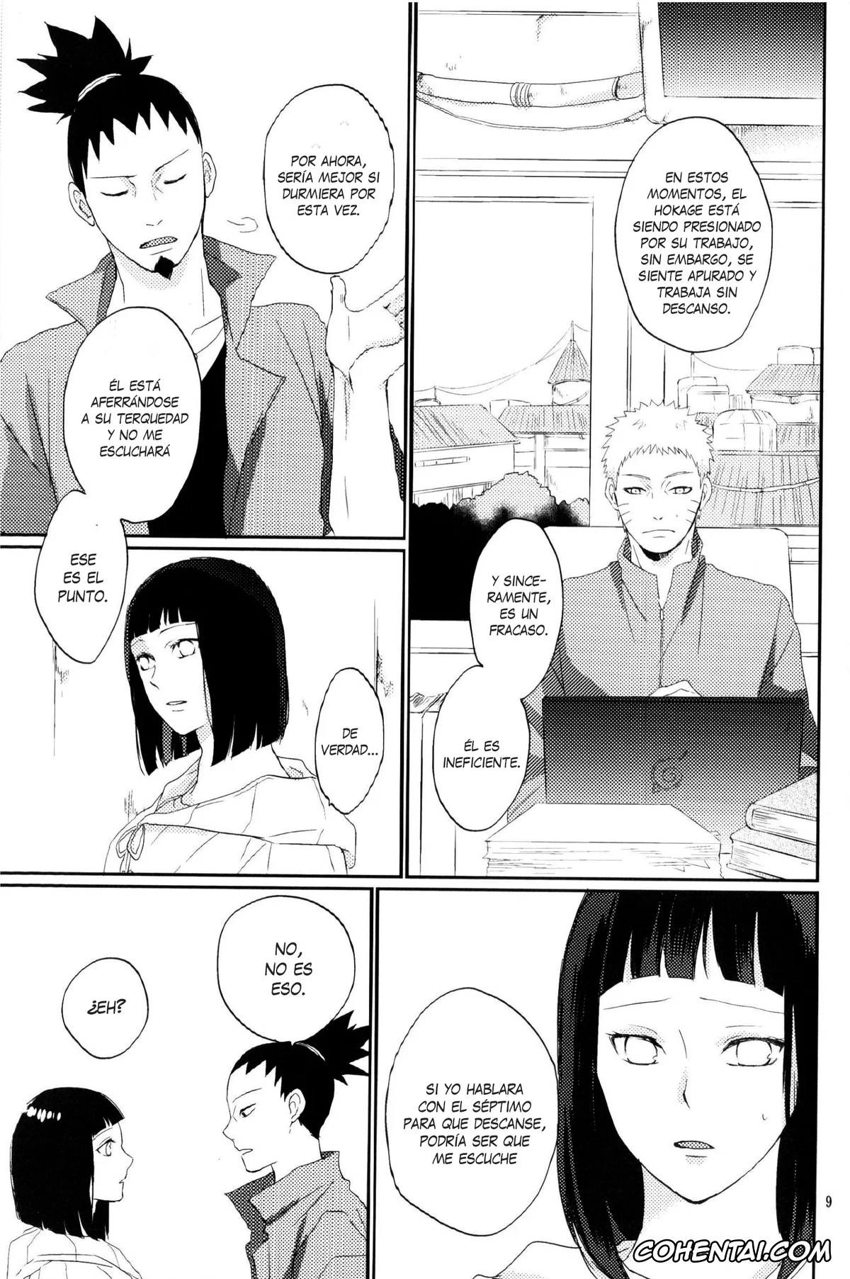 NARUTO porno, Hinata Hyuga porno, Naruto Uzumaki porno, Fujin no Oshigoto. (NARUTO), pagina 8
