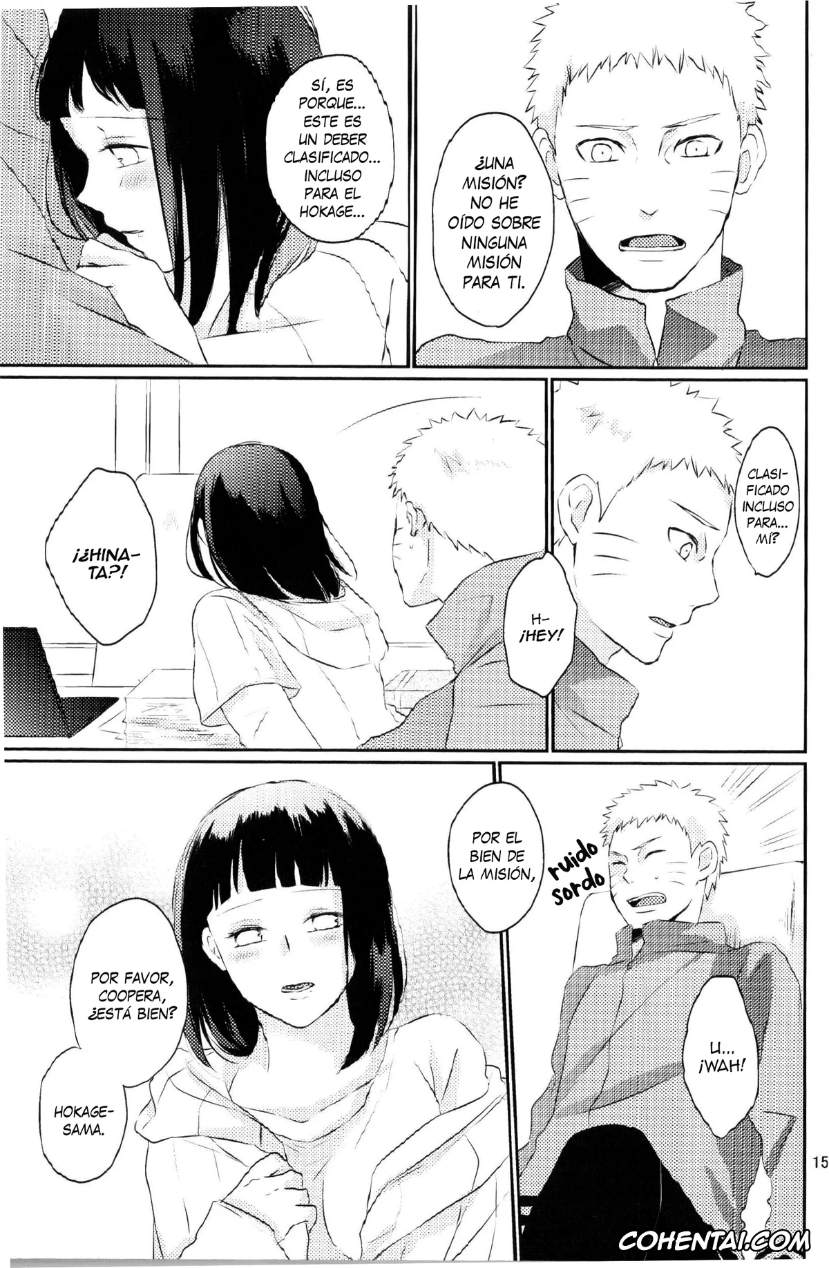 NARUTO porno, Hinata Hyuga porno, Naruto Uzumaki porno, Fujin no Oshigoto. (NARUTO), pagina 14