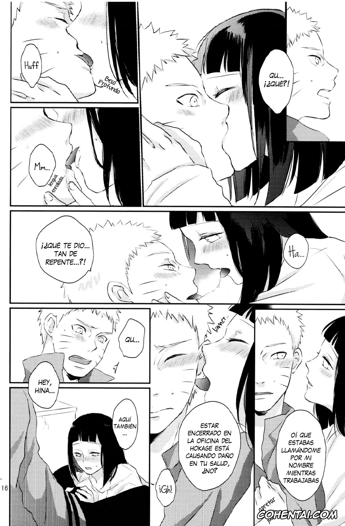 NARUTO hentai, Hinata Hyuga hentai, Naruto Uzumaki hentai, Fujin no Oshigoto. (NARUTO), pagina 15