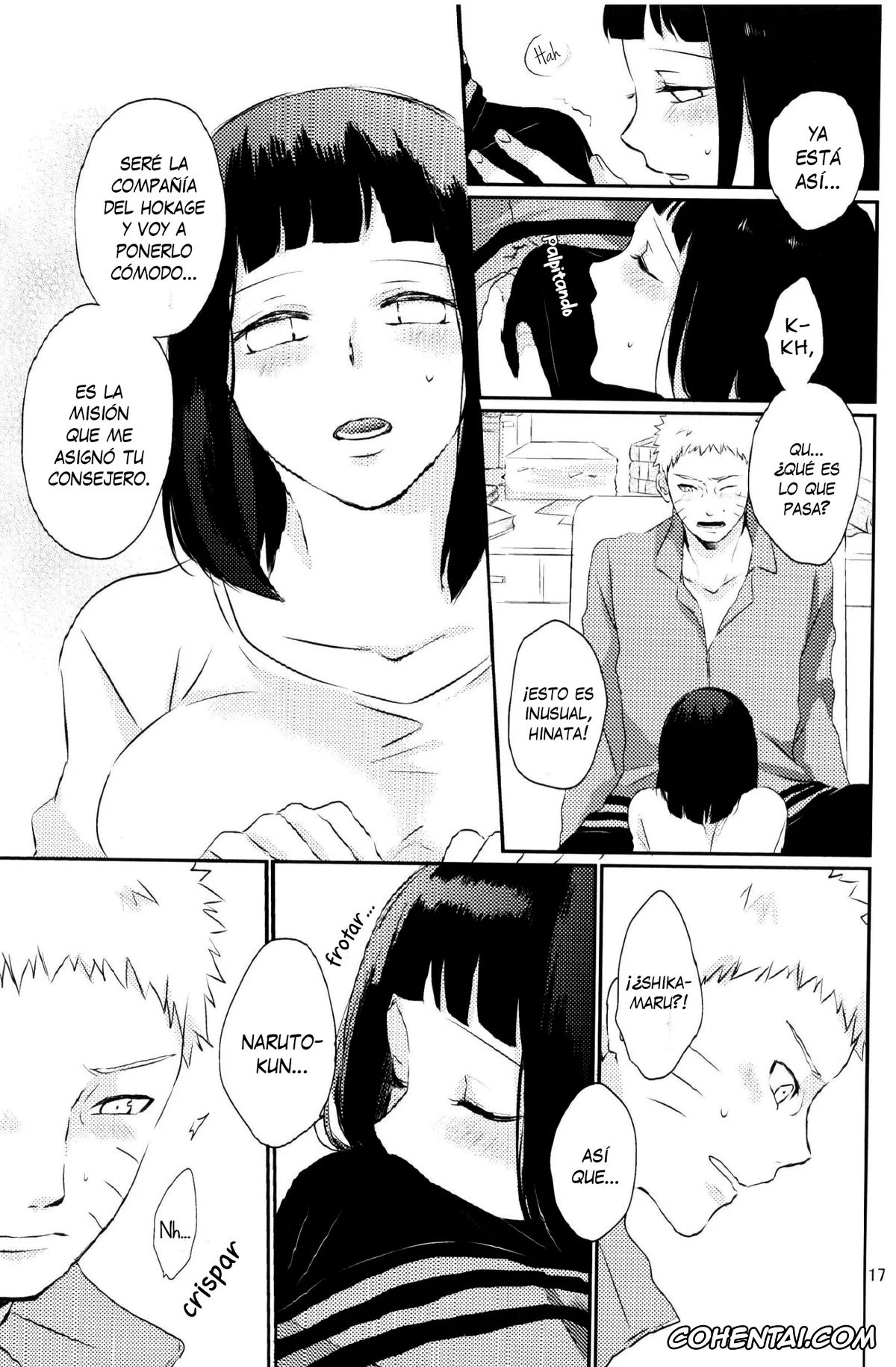 NARUTO xxx, Hinata Hyuga xxx, Naruto Uzumaki xxx, Fujin no Oshigoto. (NARUTO), pagina 16