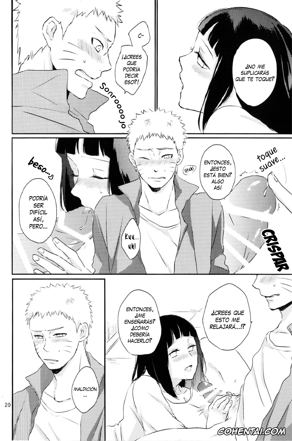NARUTO xxx, Hinata Hyuga xxx, Naruto Uzumaki xxx, Fujin no Oshigoto. (NARUTO), pagina 19