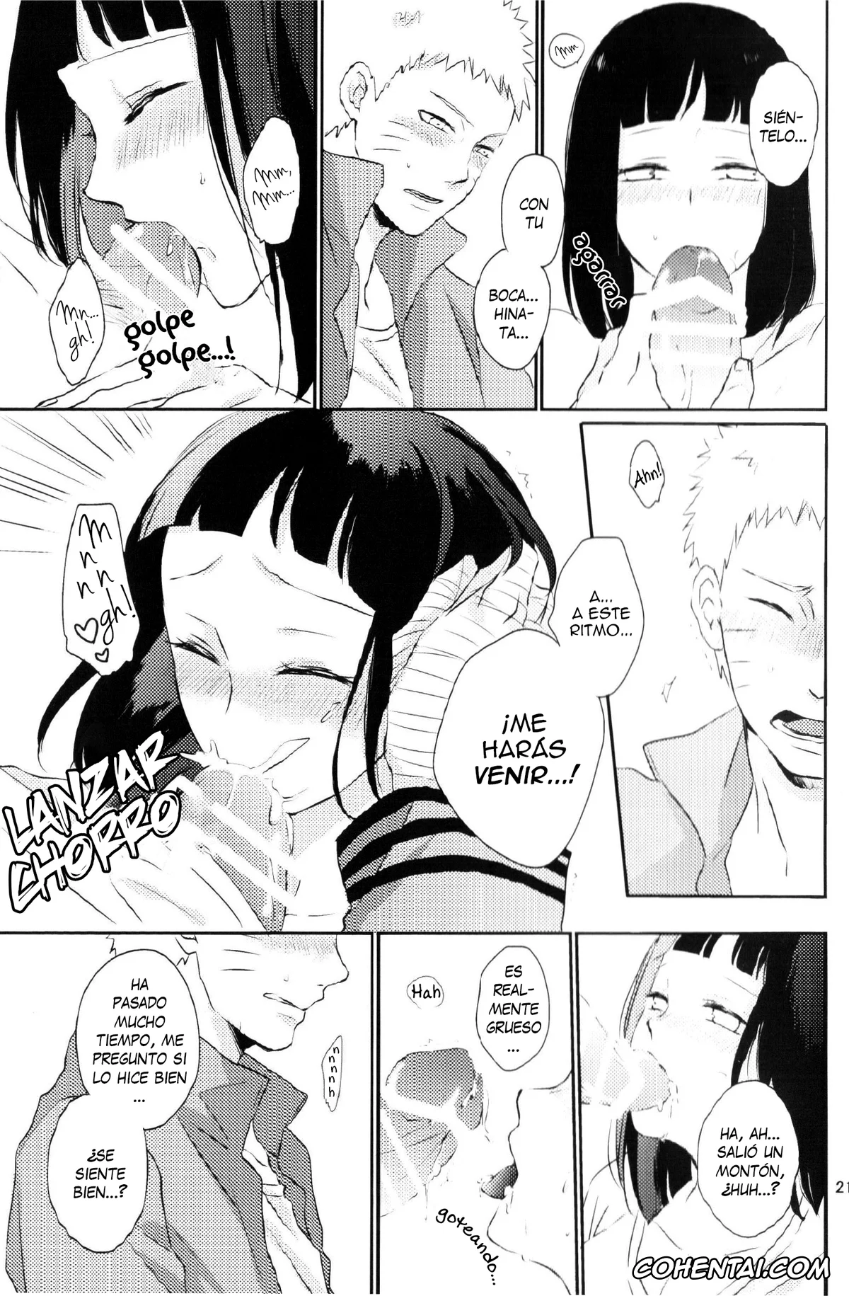 NARUTO porno, Hinata Hyuga porno, Naruto Uzumaki porno, Fujin no Oshigoto. (NARUTO), pagina 20