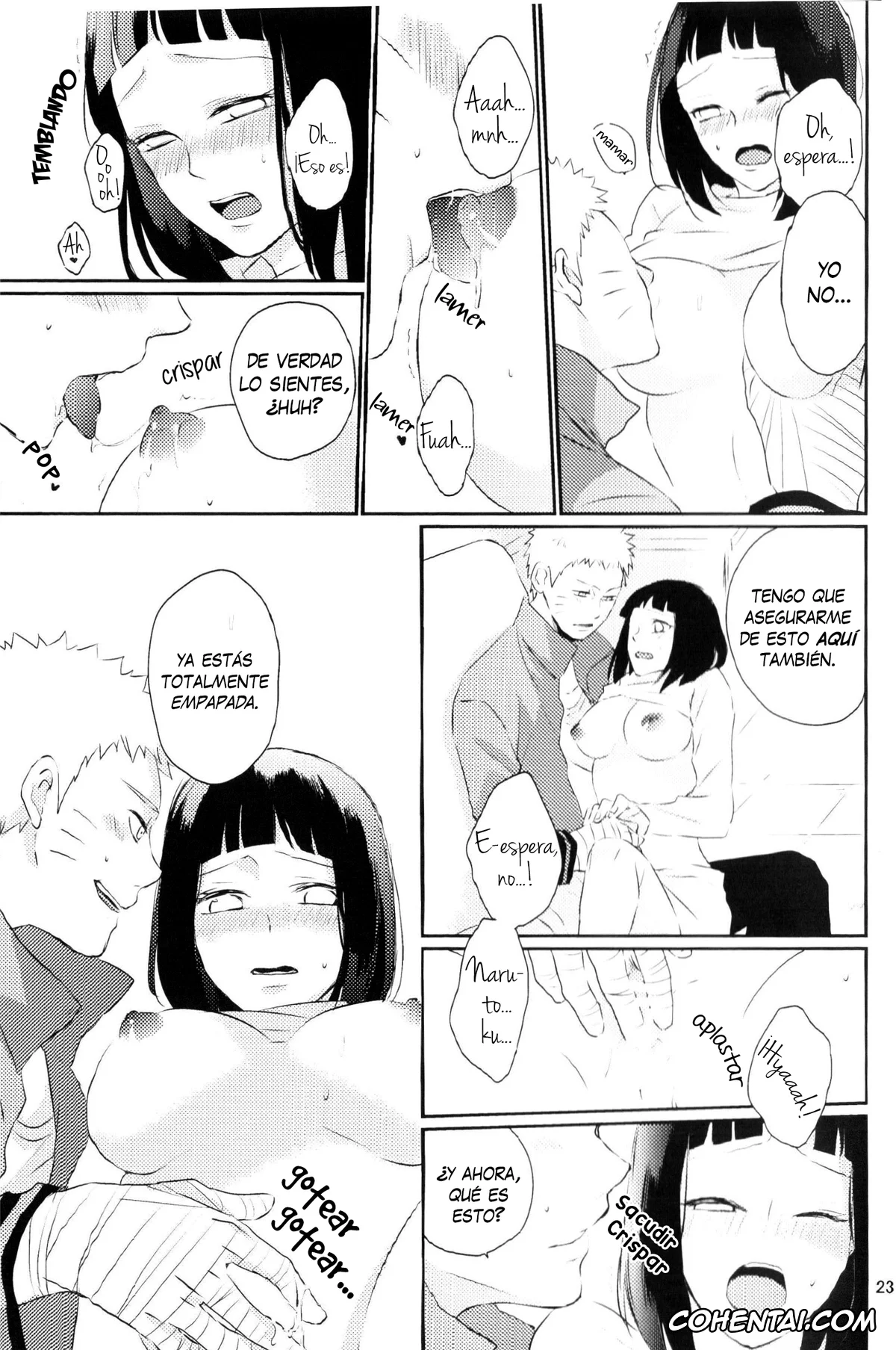 NARUTO xxx, Hinata Hyuga xxx, Naruto Uzumaki xxx, Fujin no Oshigoto. (NARUTO), pagina 22