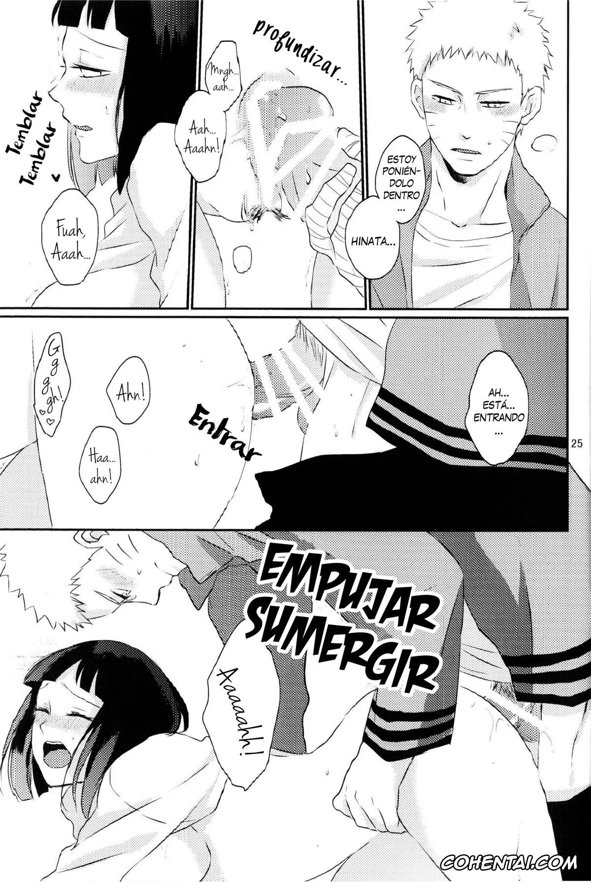 NARUTO hentai, Hinata Hyuga hentai, Naruto Uzumaki hentai, Fujin no Oshigoto. (NARUTO), pagina 24