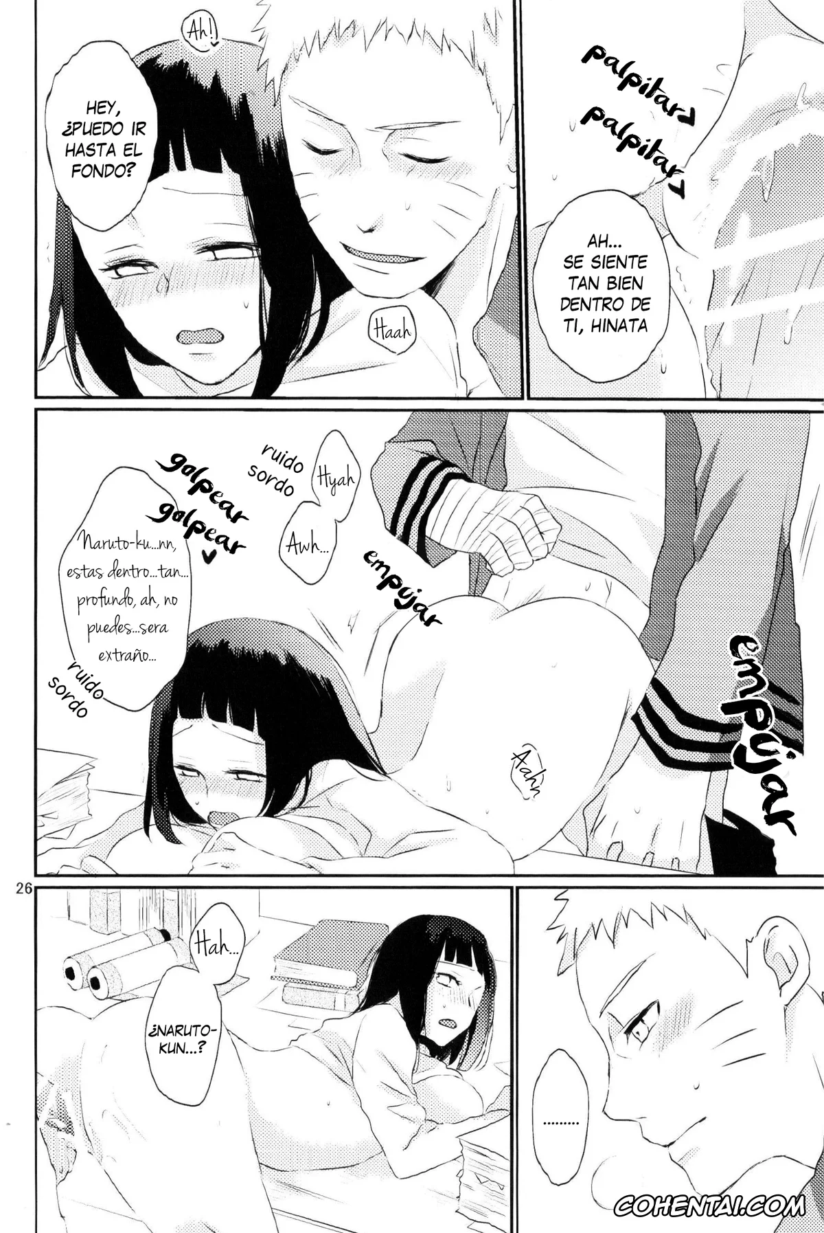 NARUTO xxx, Hinata Hyuga xxx, Naruto Uzumaki xxx, Fujin no Oshigoto. (NARUTO), pagina 25