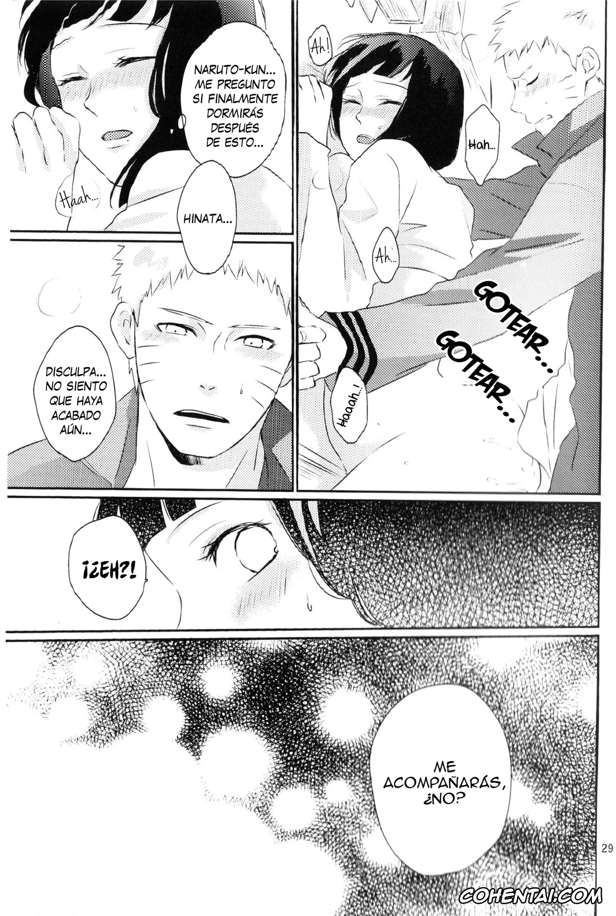 NARUTO xxx, Hinata Hyuga xxx, Naruto Uzumaki xxx, Fujin no Oshigoto. (NARUTO), pagina 28