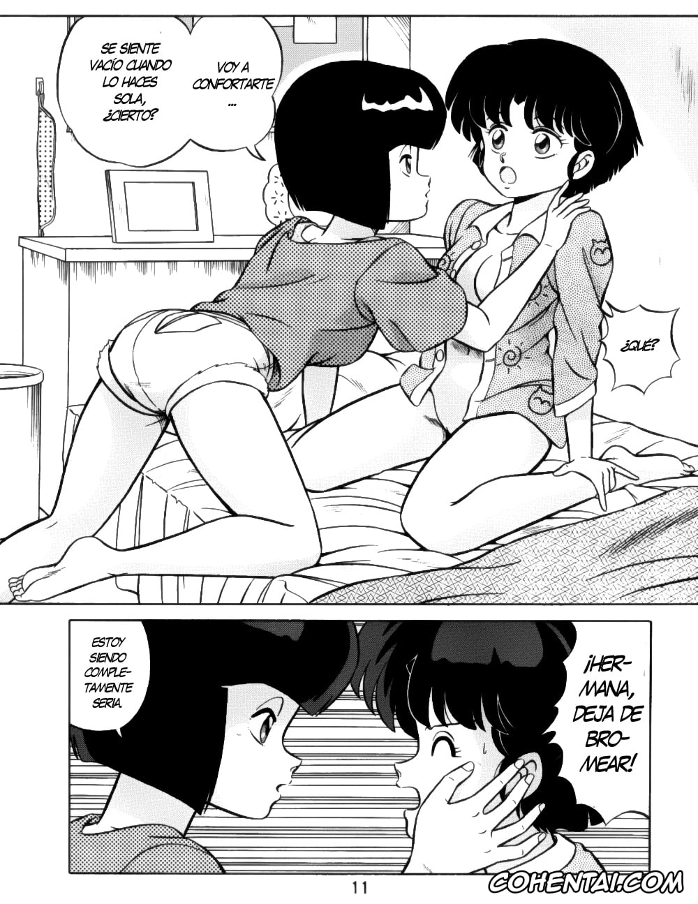 Ranma 1/2 xxx, Akane Tendo xxx, Kasumi Tendo xxx, Nabiki Tendo xxx, Soun Tendo xxx, Tendo-ke no Musume-tachi – The Ladies of the Tendo Family Vol. 1 (Ranma 1/2), pagina 10
