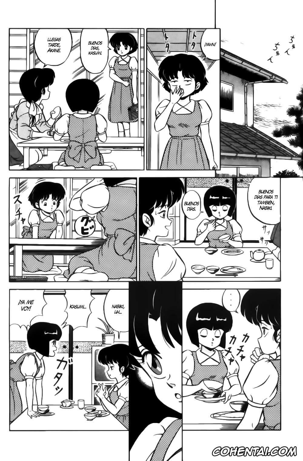 Ranma 1/2 porno, Akane Tendo porno, Kasumi Tendo porno, Nabiki Tendo porno, Soun Tendo porno, Tendo-ke no Musume-tachi – The Ladies of the Tendo Family Vol. 1 (Ranma 1/2), pagina 20