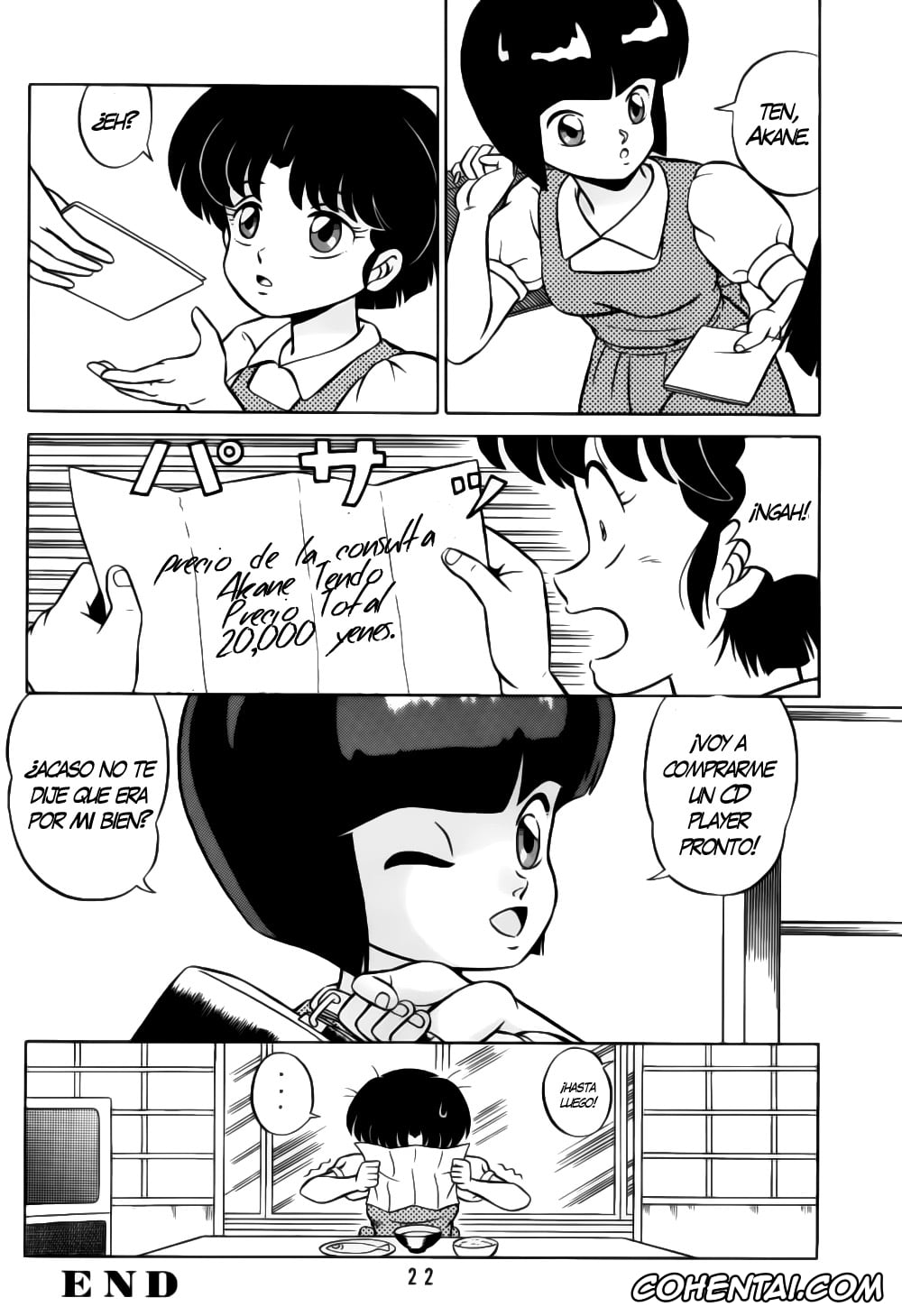 Ranma 1/2 hentai, Akane Tendo hentai, Kasumi Tendo hentai, Nabiki Tendo hentai, Soun Tendo hentai, Tendo-ke no Musume-tachi – The Ladies of the Tendo Family Vol. 1 (Ranma 1/2), pagina 21