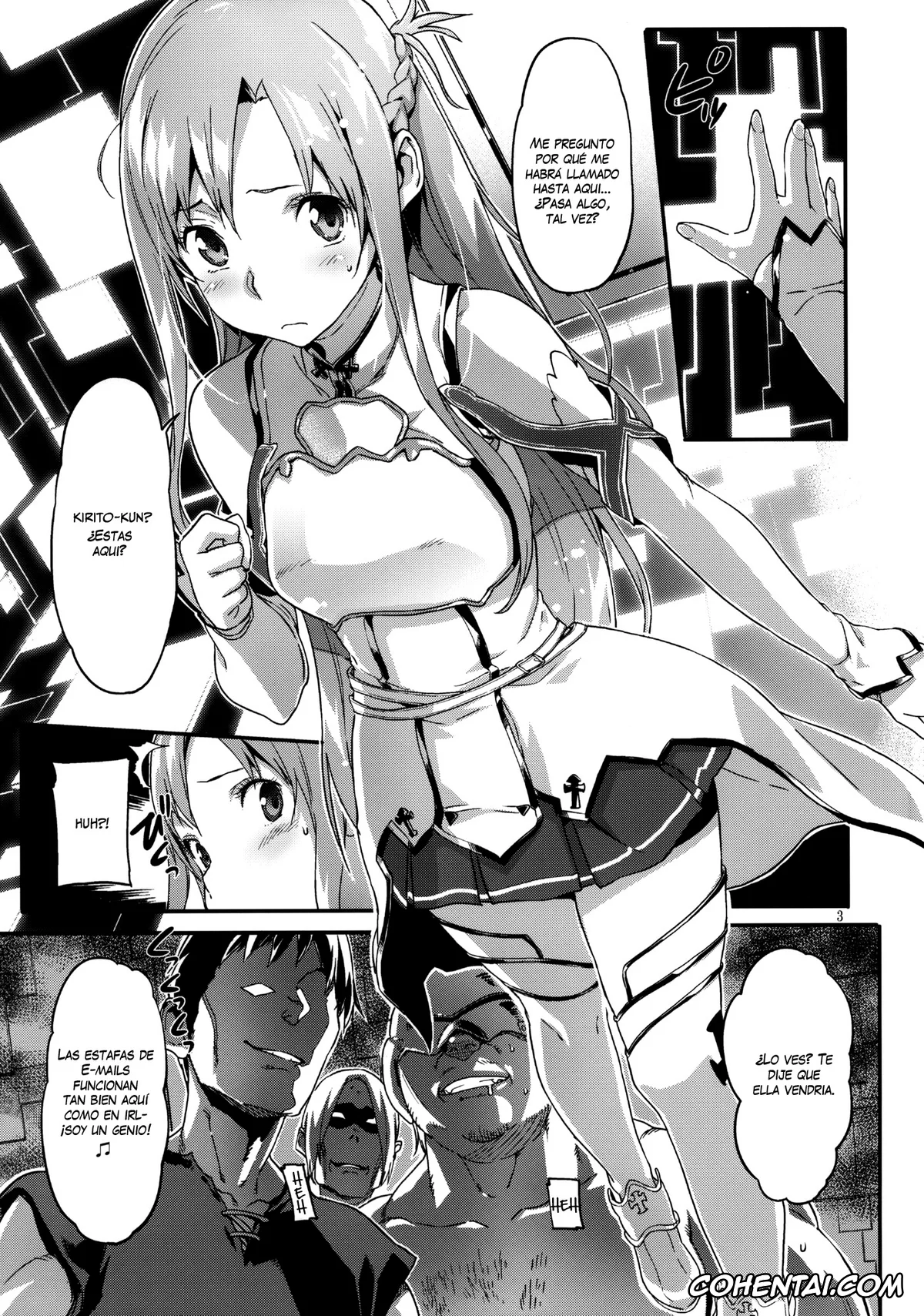 Sword Art Online xxx, Asuna Yuuki xxx, DELETE (Sword Art Online), pagina 4