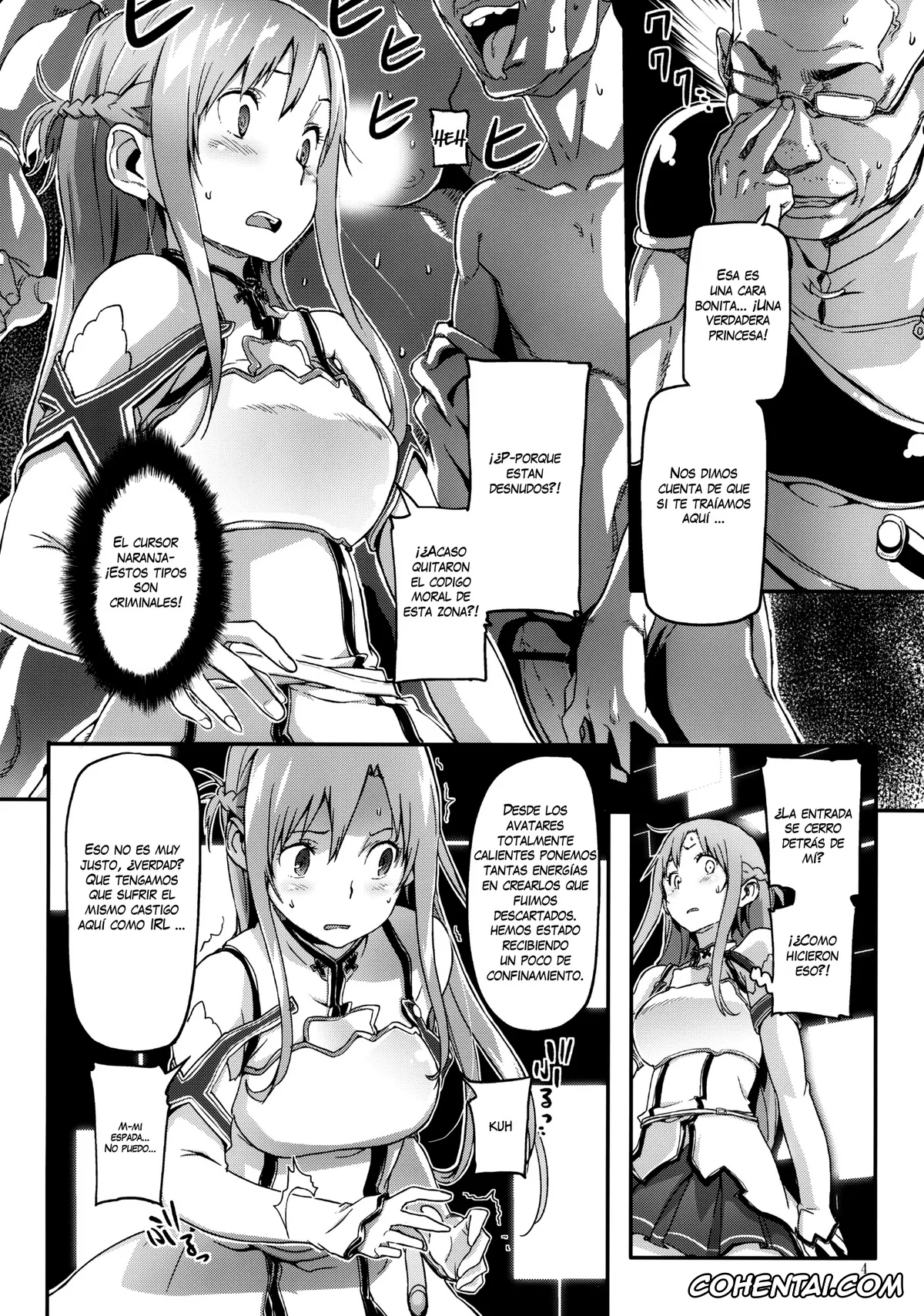 Sword Art Online porno, Asuna Yuuki porno, DELETE (Sword Art Online), pagina 5