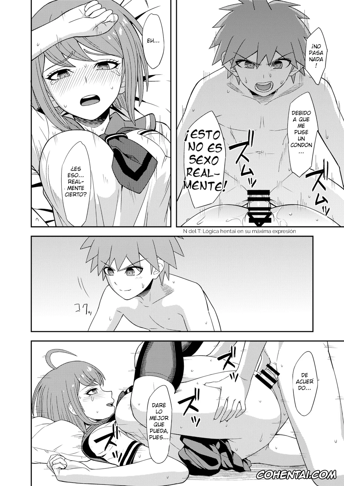 Danganronpa xxx, Komaru Naegi xxx, Makoto Naegi xxx, Chuudoku Shoujo (Danganronpa), pagina 7