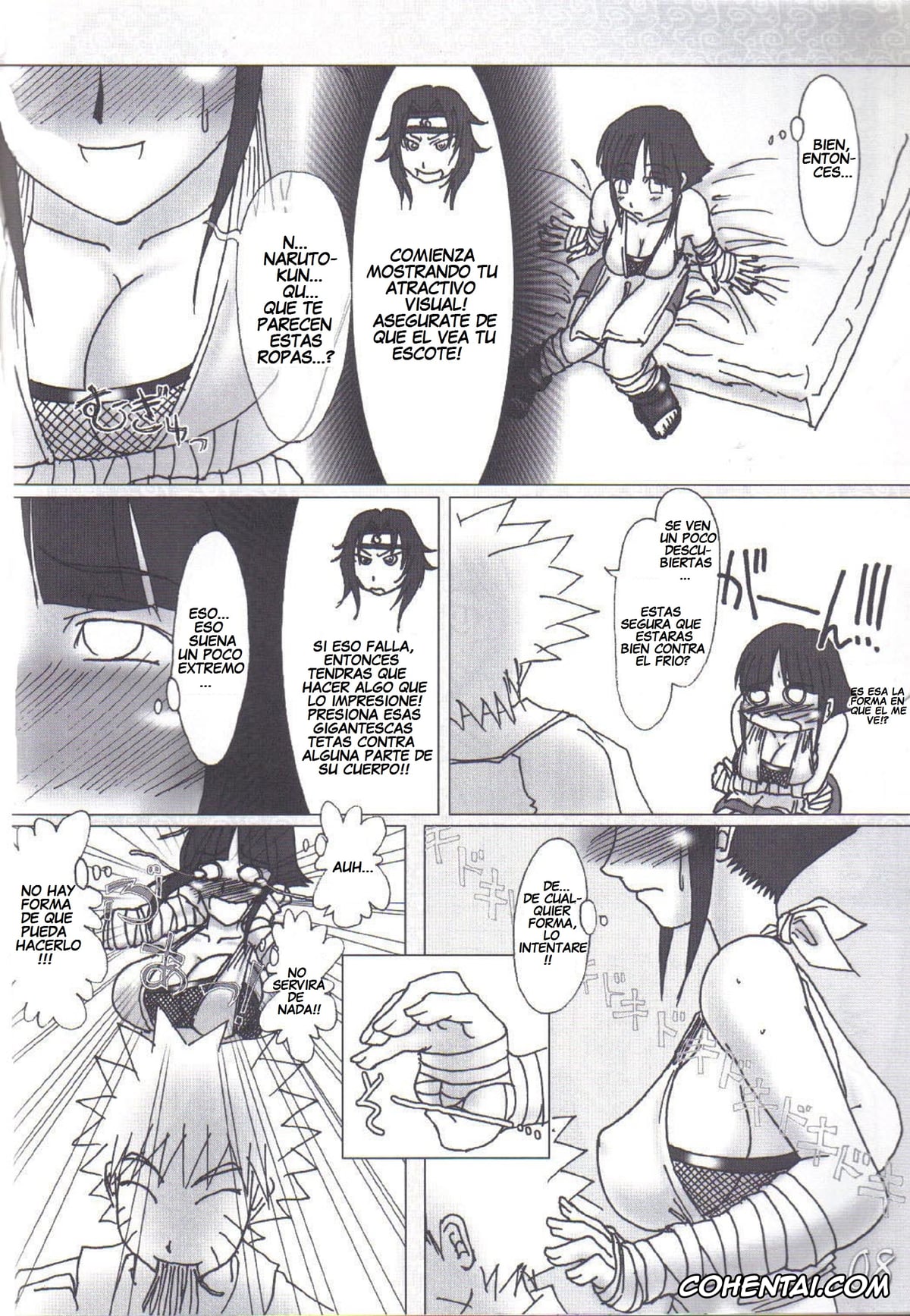 NARUTO xxx, Hinata Hyuga xxx, Naruto Uzumaki xxx, H-Sen Vol. 7 (Naruto), pagina 7