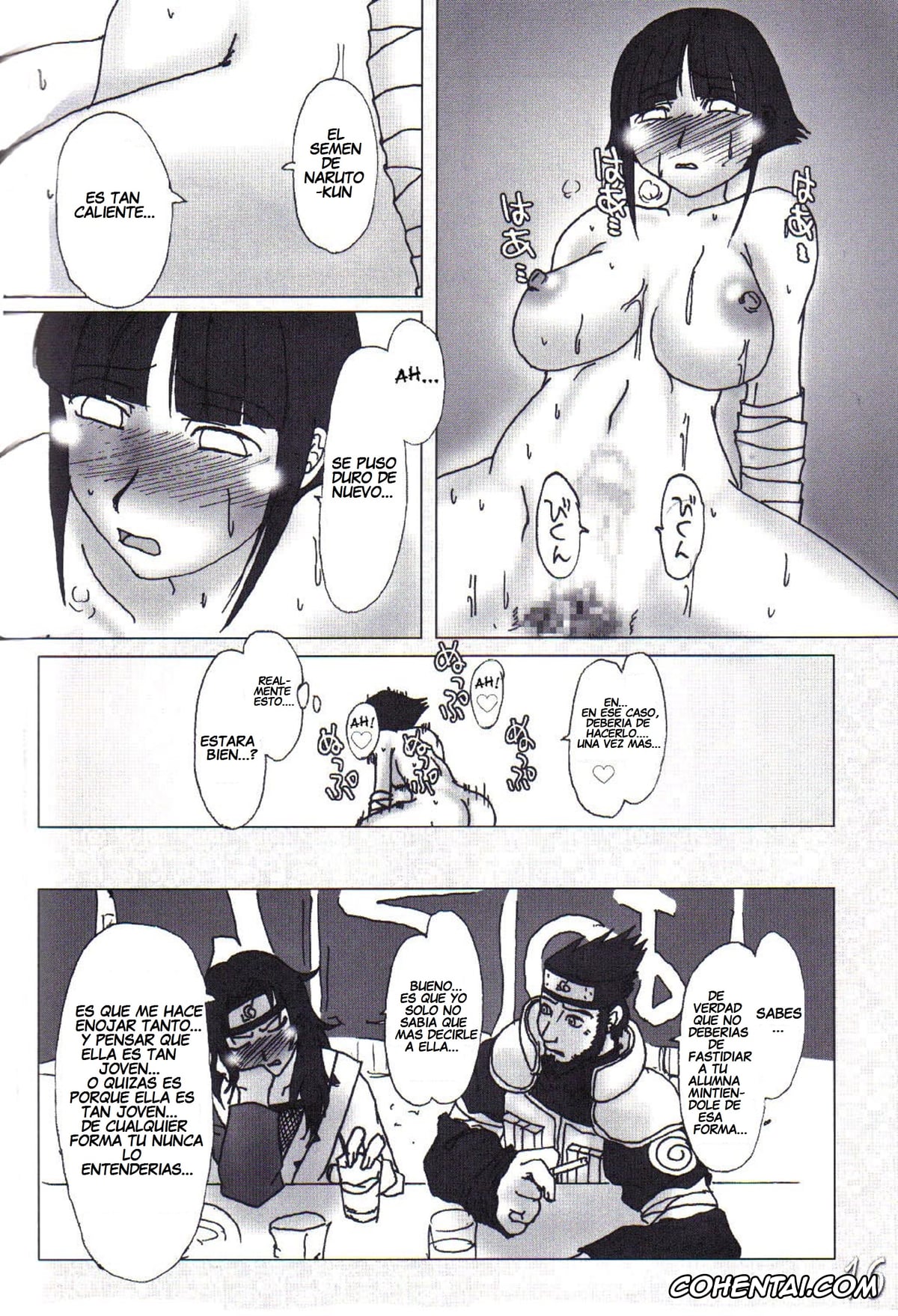 NARUTO hentai, Hinata Hyuga hentai, Naruto Uzumaki hentai, H-Sen Vol. 7 (Naruto), pagina 15